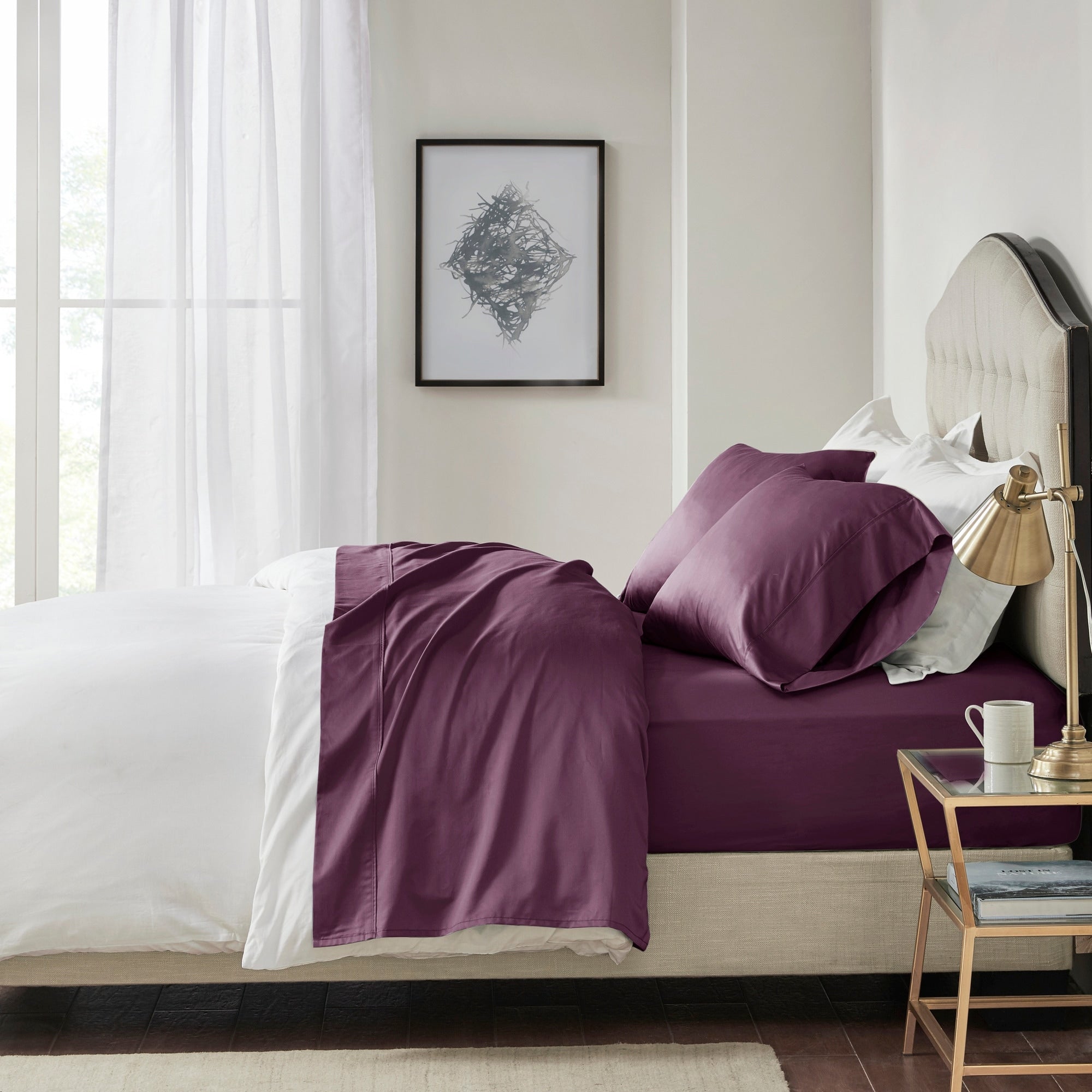 Madison Park 600 Thread Count Pima Cotton Sheet Set