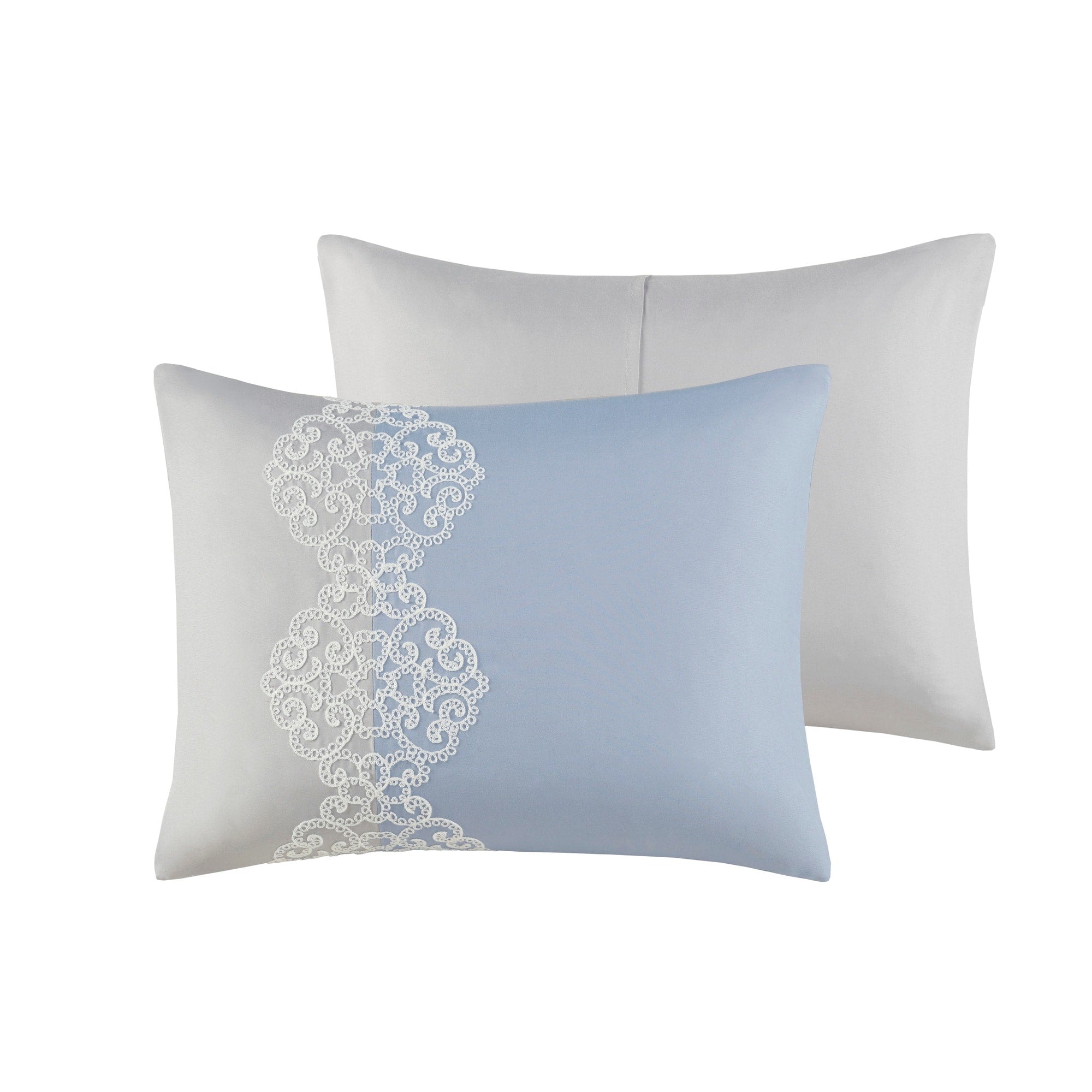 Madison Park Vera 8 Piece Embroidered Microfiber Comforter Set