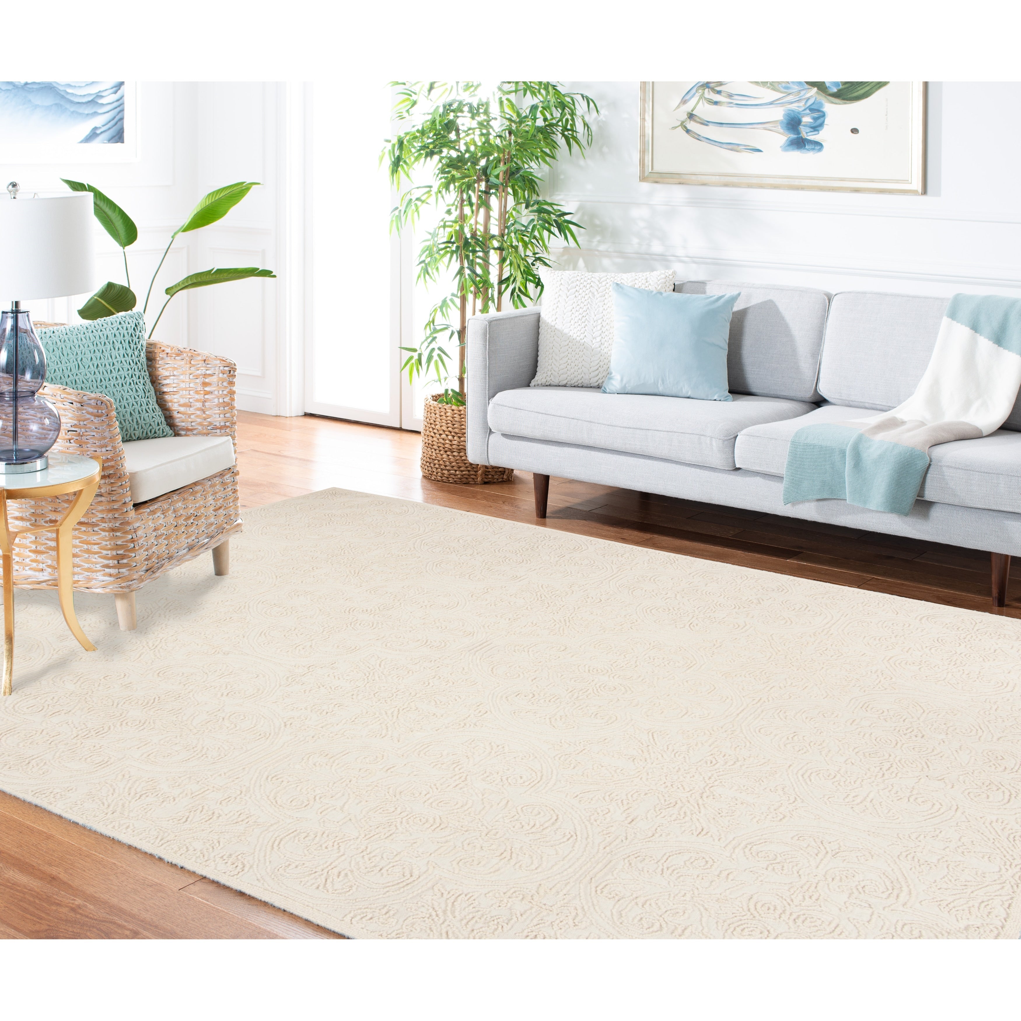 Tapis en laine Leopolda fait main Martha Stewart par SAFAVIEH