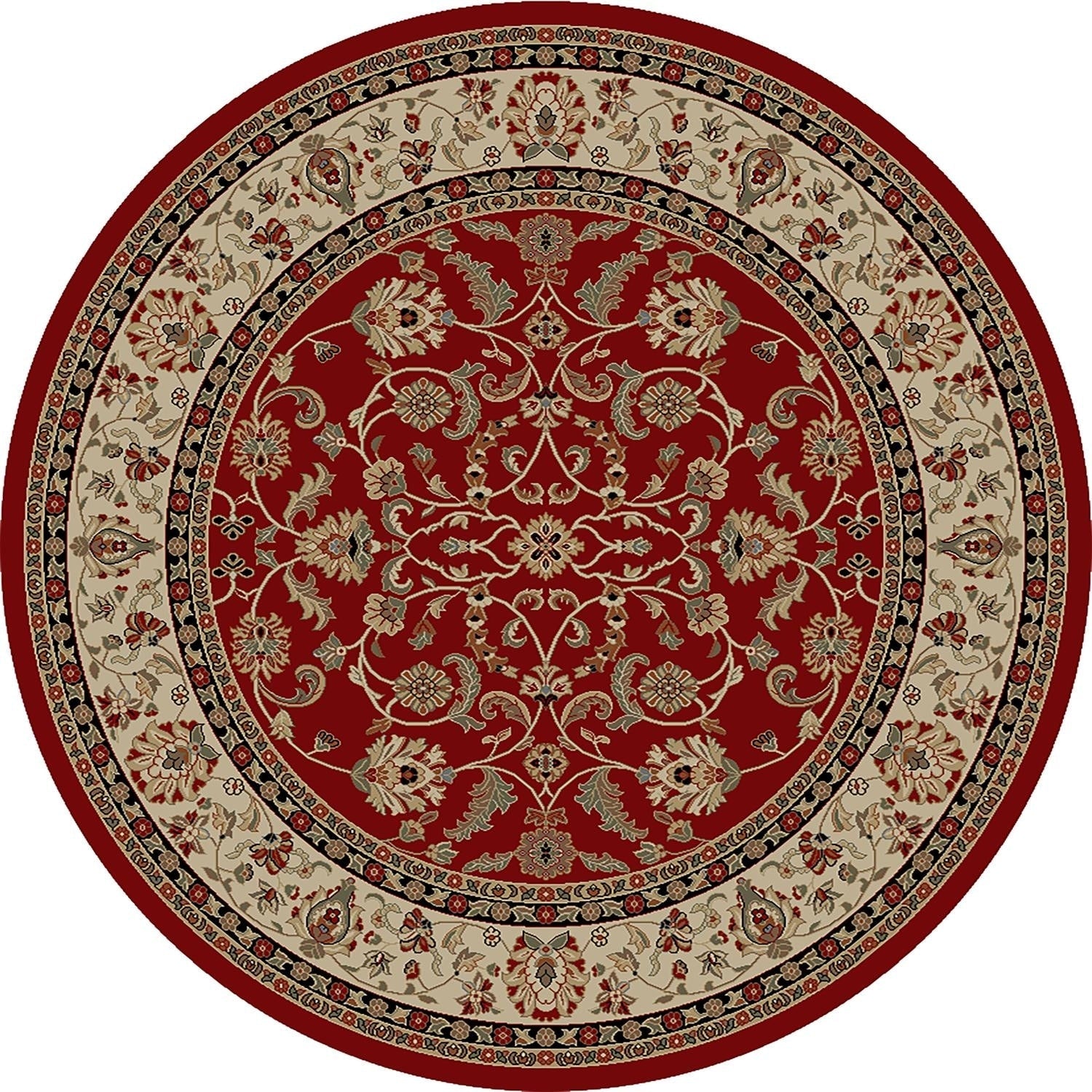 Tapis de sol Keshan classique oriental Mayberry Hometown