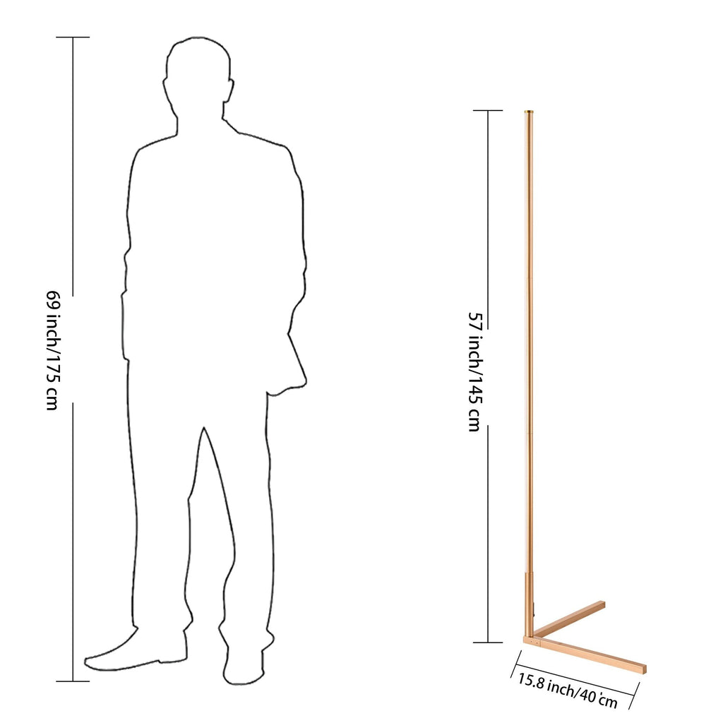 Minimalism RGB Corner Floor Lamp-Set Of 2