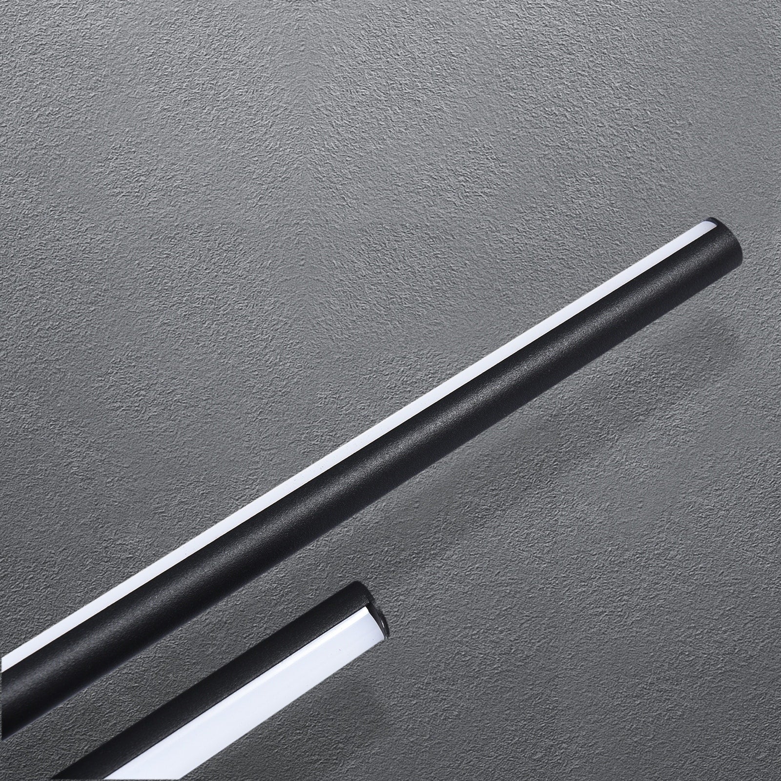 Minimalist 2-Light Dimmable LED Vanity Light Linear Metal Wall Sconce