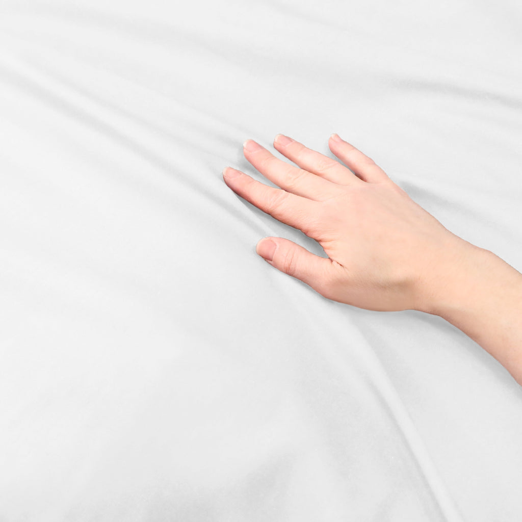 Superior 300-Thread Count Cotton Percale Duvet Cover Set