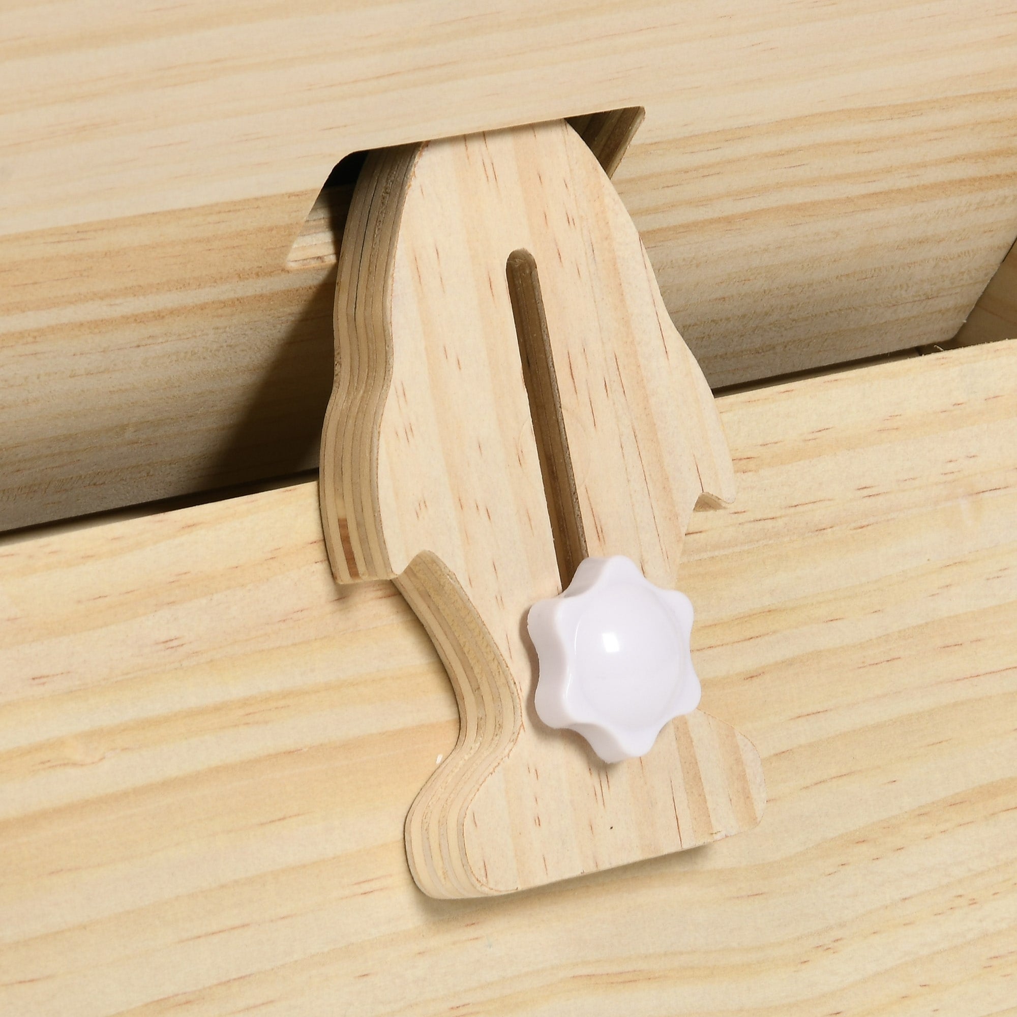 Moasis 43,3 pouces Grand tapis de course en bois pour chat avec roue d'exercice et piste recouverte de moquette