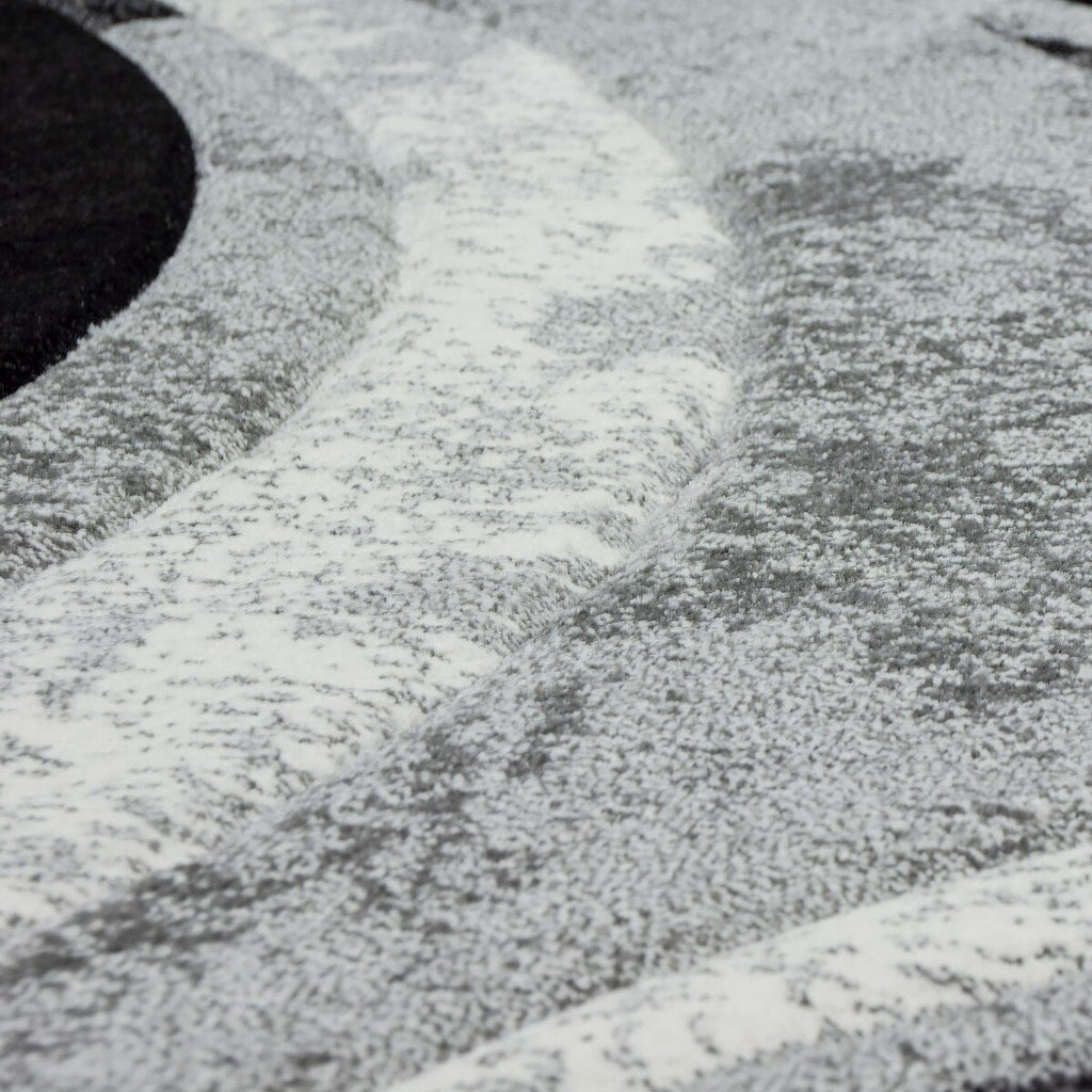 Tapis moderne pour salon, motif abstrait