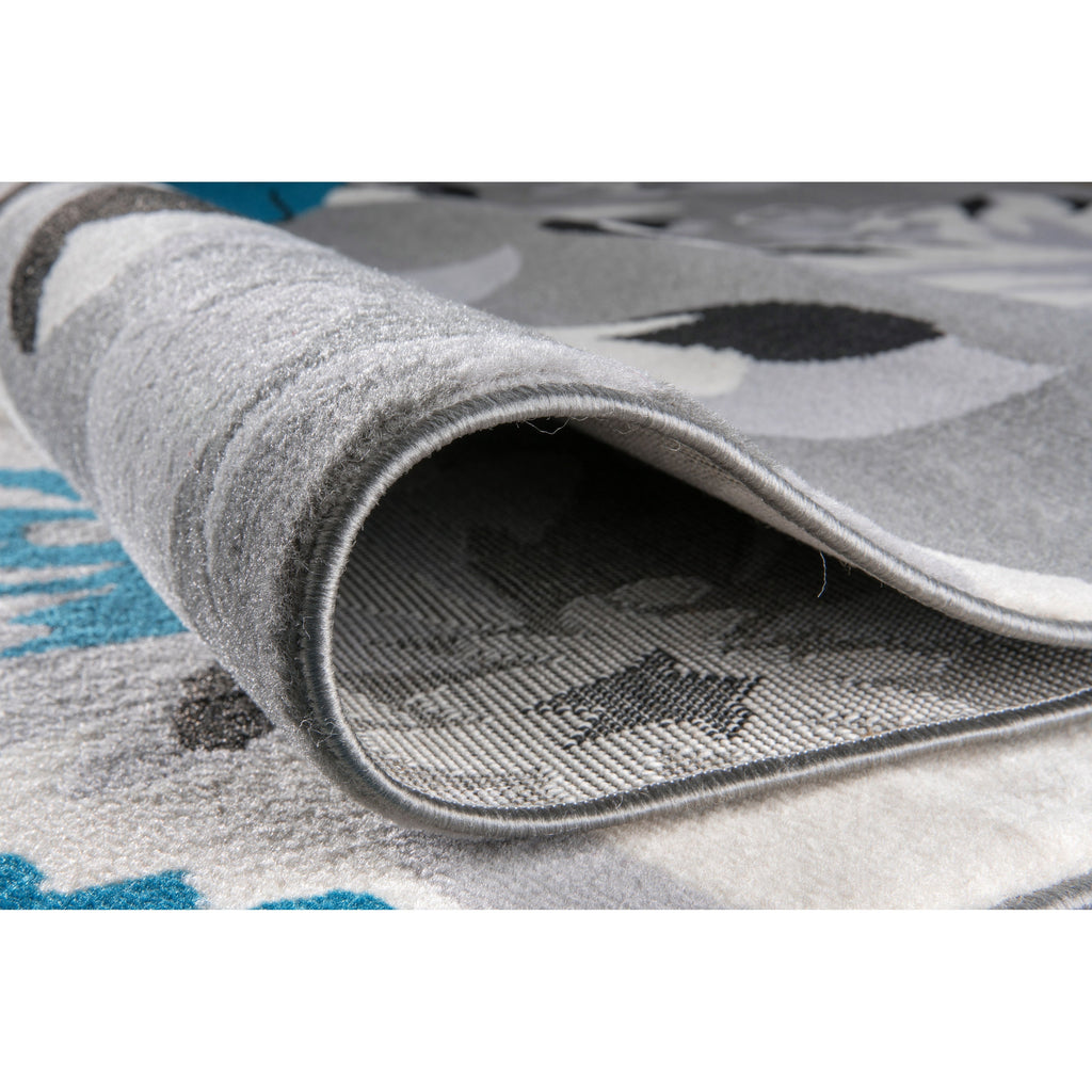 World Rug Gallery Modern Floral Design Area Rug