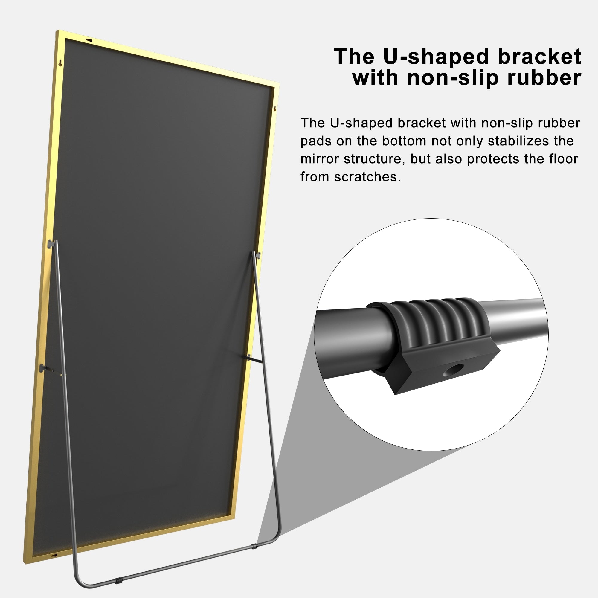 Modern Full Length Floor Mirror Freestanding Mirror