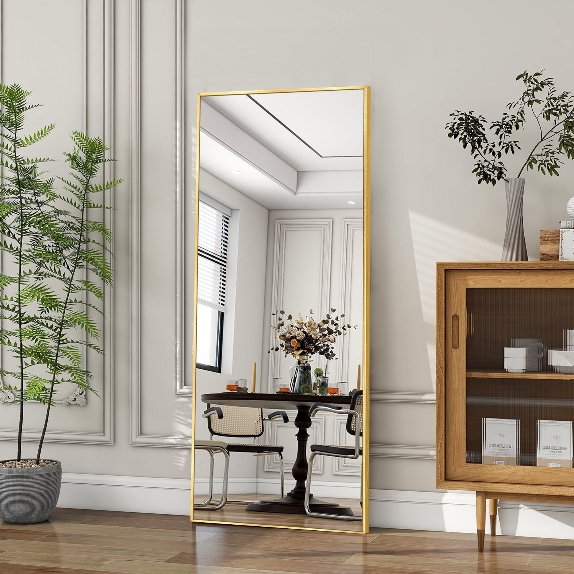 Modern Full Length Floor Mirror Freestanding Mirror