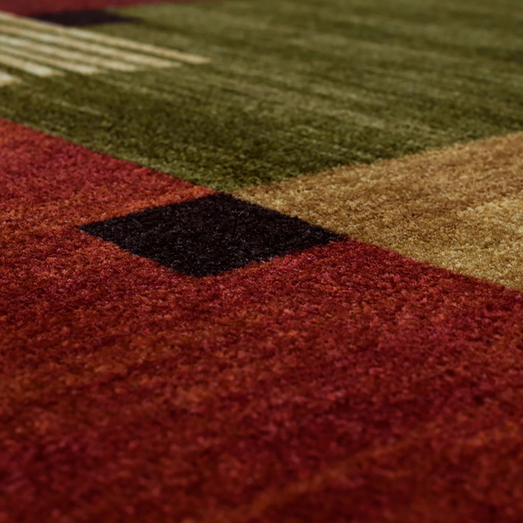 Tapis géométrique à blocs de couleur Mohawk Home Alliance