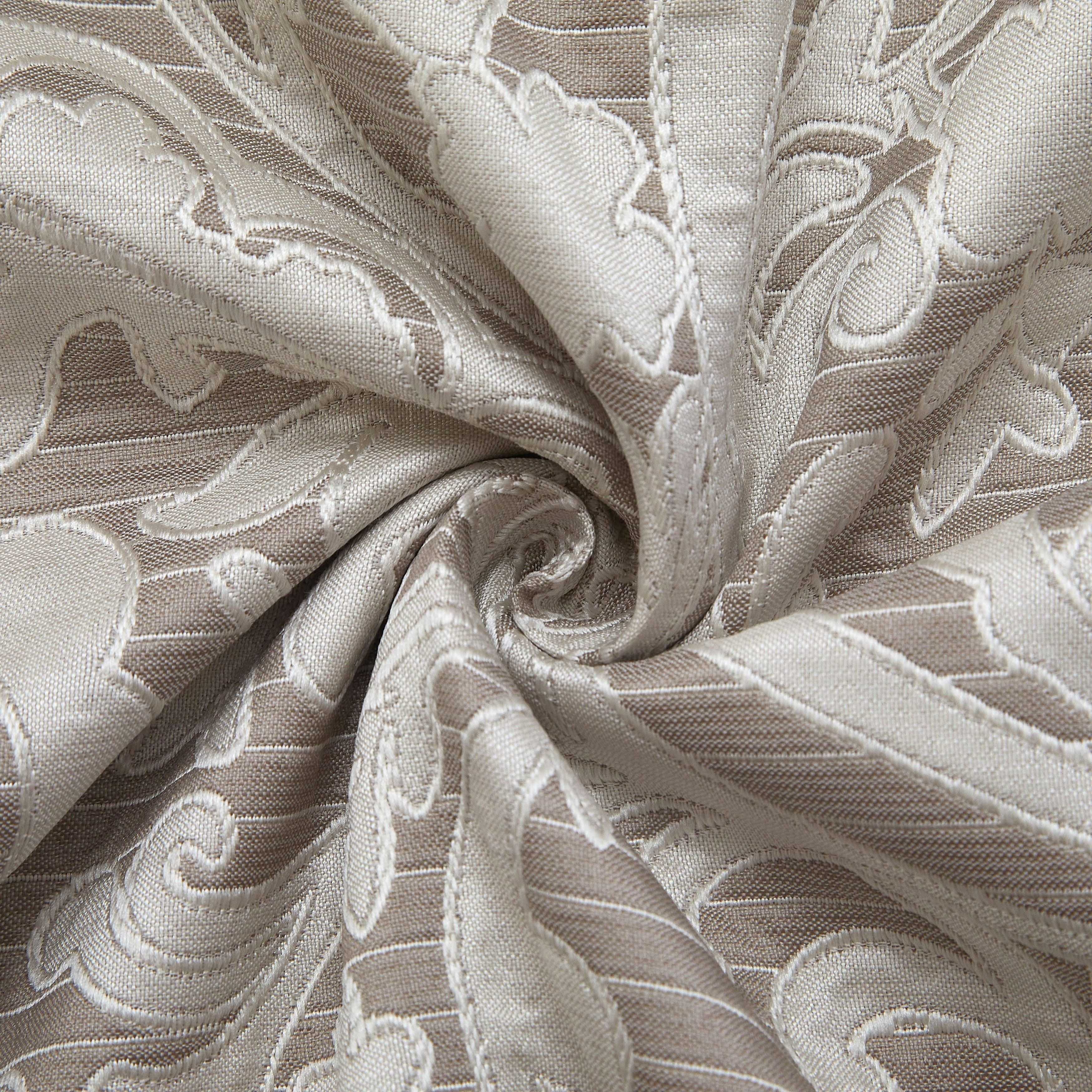 Nanshing Salem Damask Jacquard 7-Piece Comforter Set