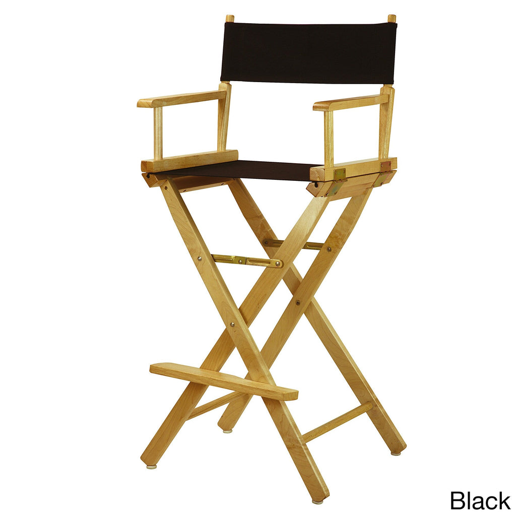 Natural Frame 30-inch Director's Chair