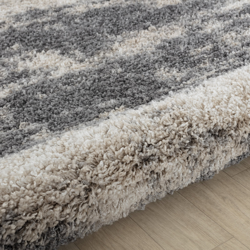 Noori Rug Lux Madison Tapis à poils longs abstrait 5,1 cm