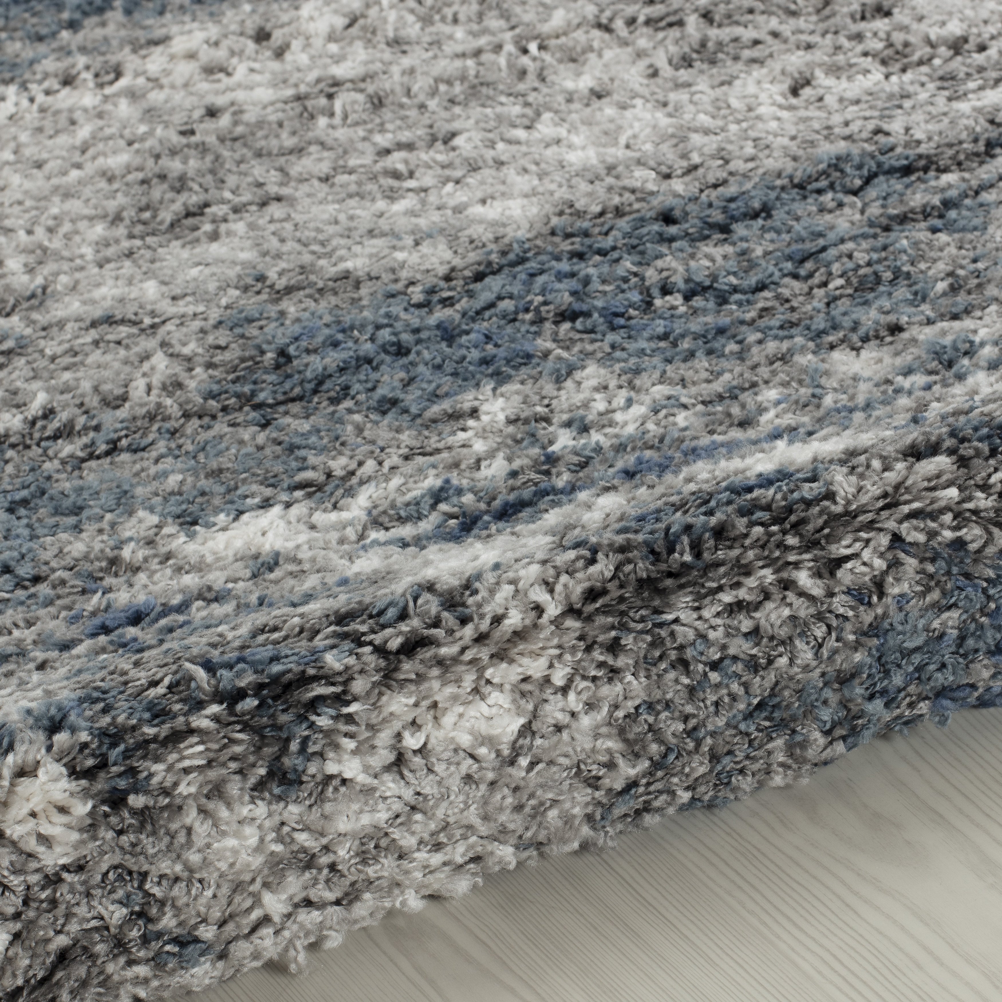 Noori Rug Lux Madison Tapis à poils longs abstrait 5,1 cm