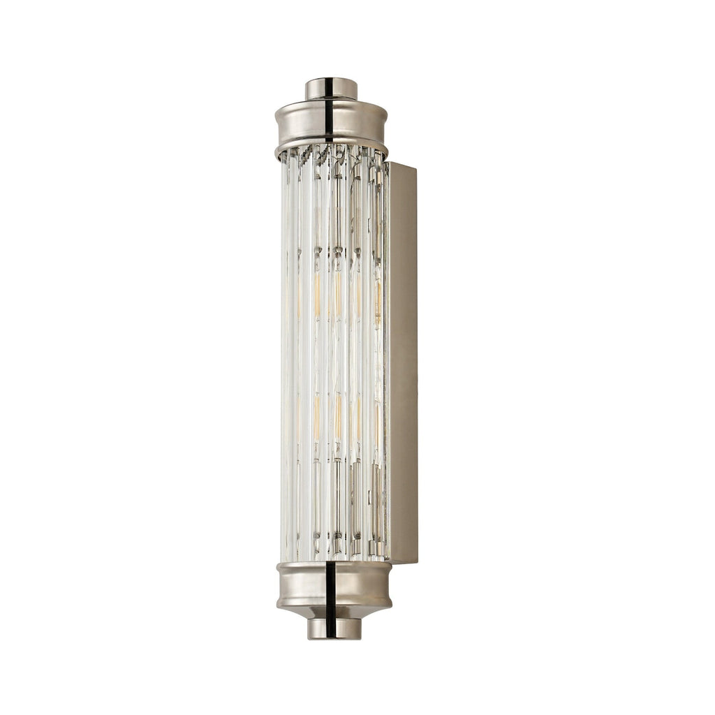 Nordic Postmodern Wall Sconce, European Wall Light in Simple Vintage Glass Crystal