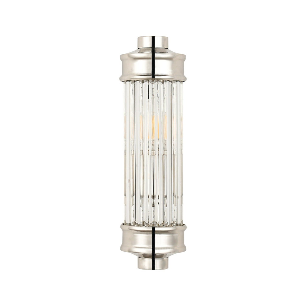 Nordic Postmodern Wall Sconce, European Wall Light in Simple Vintage Glass Crystal