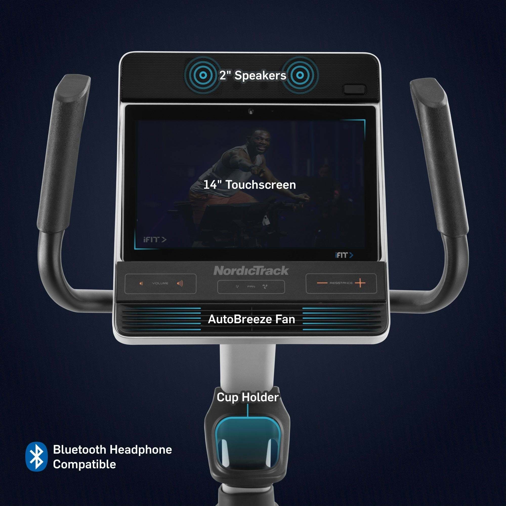 Vélo droit NordicTrack Commercial VU 29