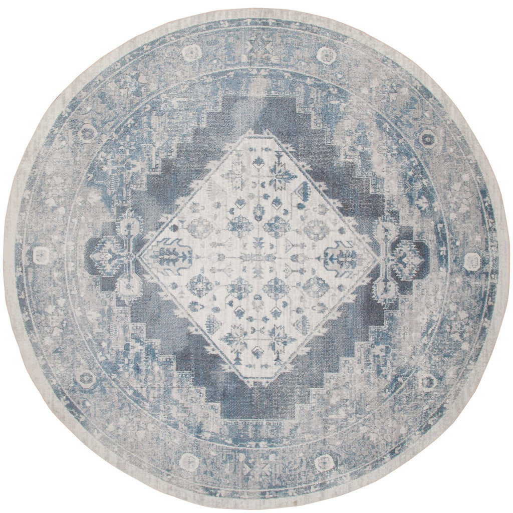 Tapis persan vieilli Nourison Abby, lavable en machine, pour intérieur uniquement.