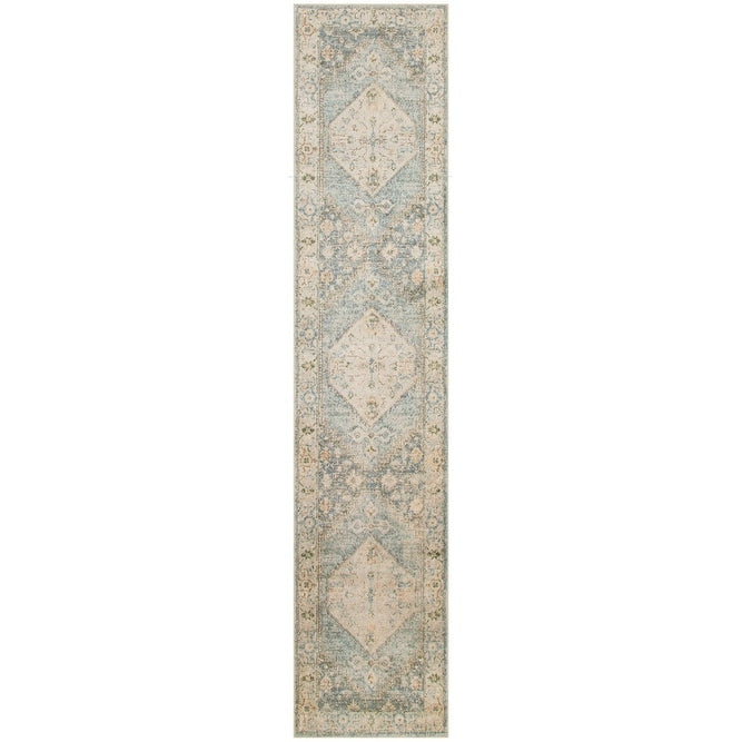 Tapis persan vieilli Nourison Abby, lavable en machine, pour intérieur uniquement.