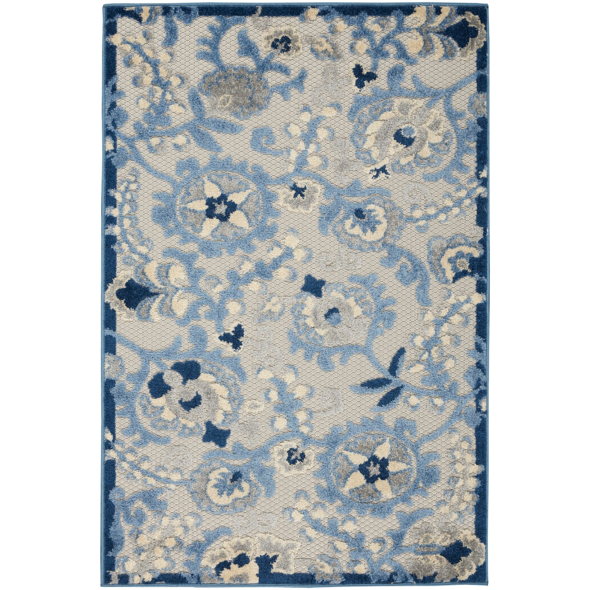 Nourison Alice Indoor/Outdoor Floral Area Rug