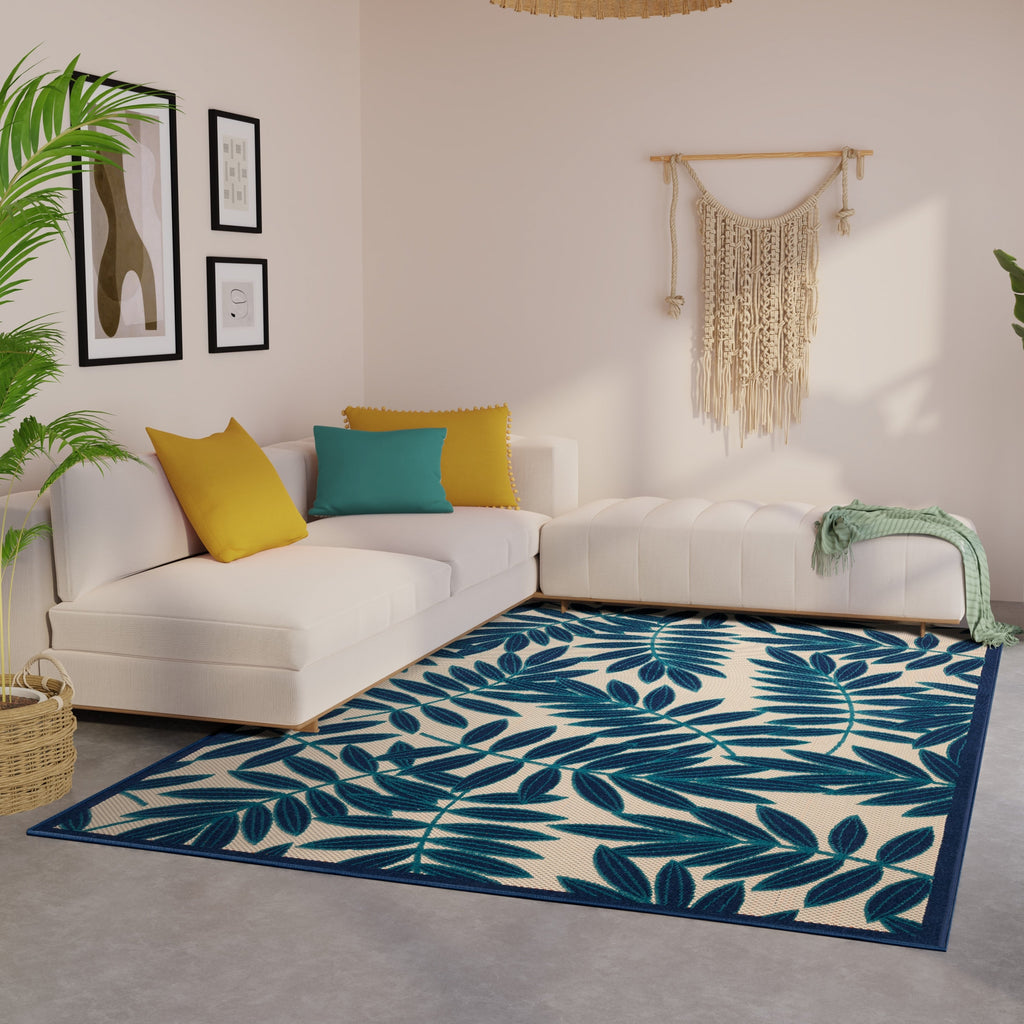 Nourison Alice Indoor/Outdoor Floral Area Rug