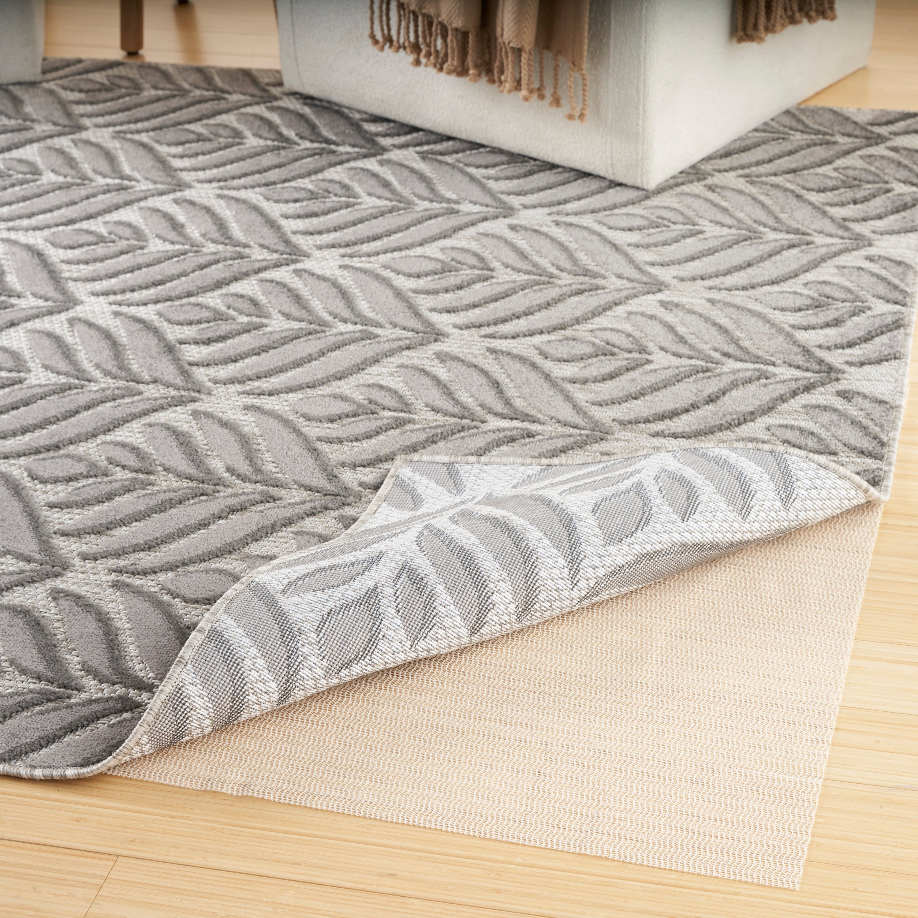 Sous-tapis d'intérieur Nourison Anchor-Loc - Ivoire