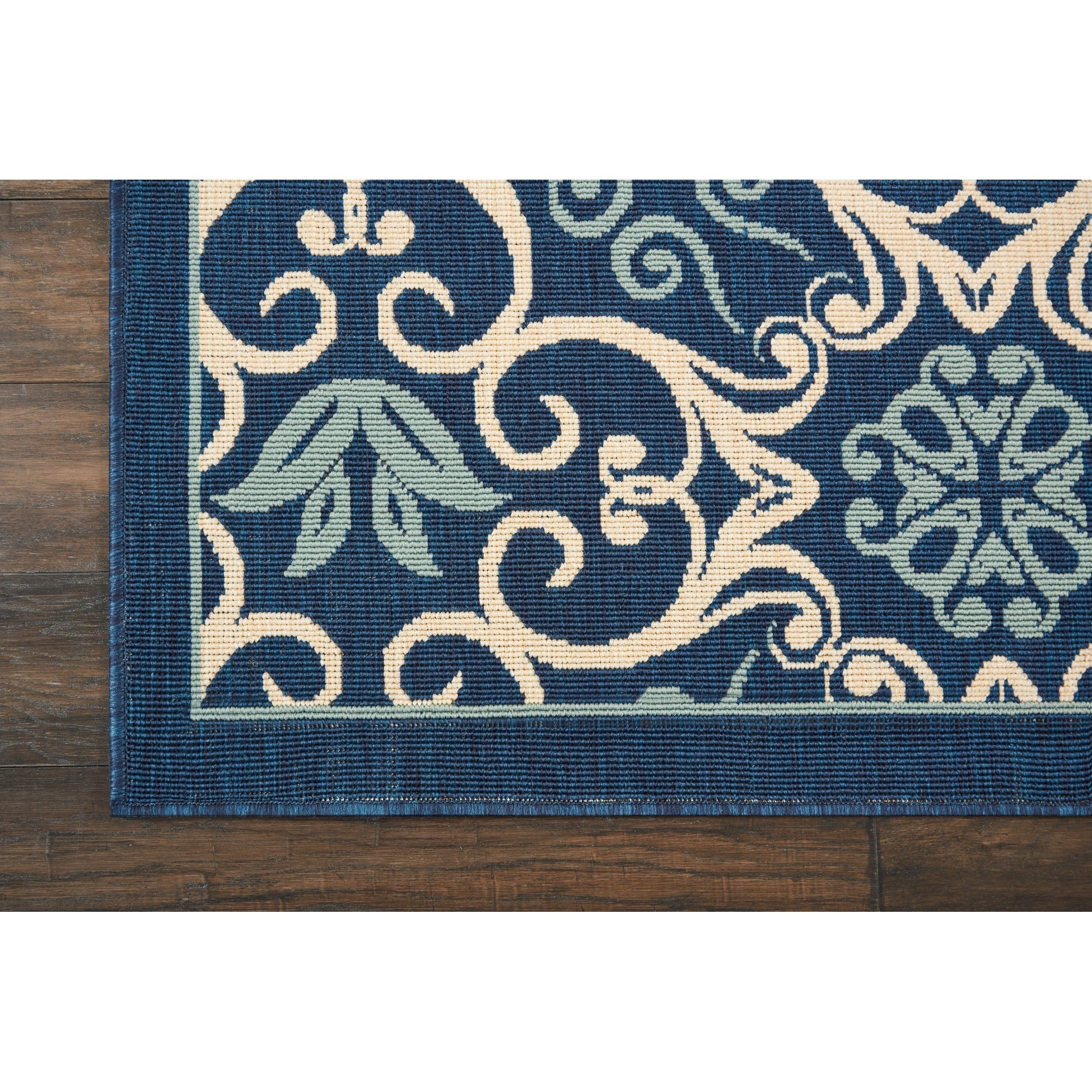Nourison Caribbean Floral Geometric Indoor/Outdoor Area Rug