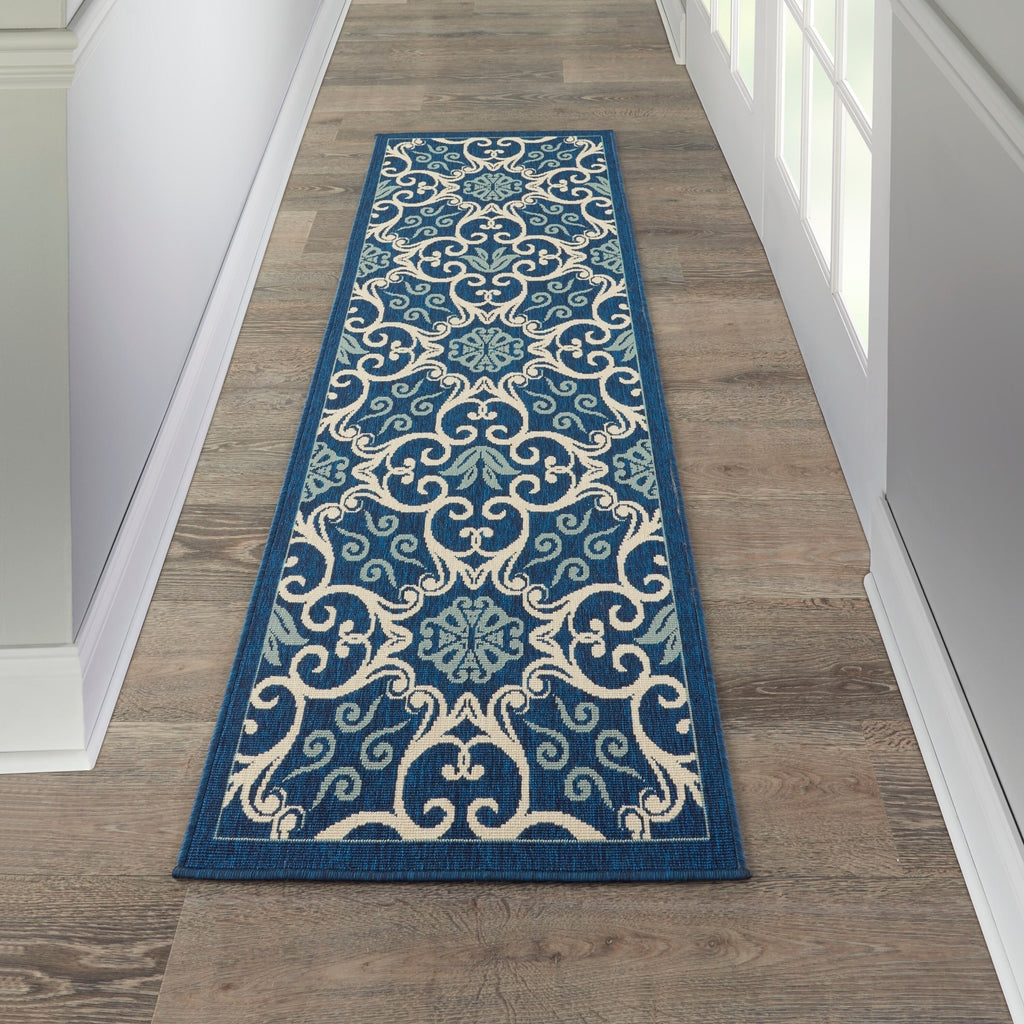 Nourison Caribbean Floral Geometric Indoor/Outdoor Area Rug