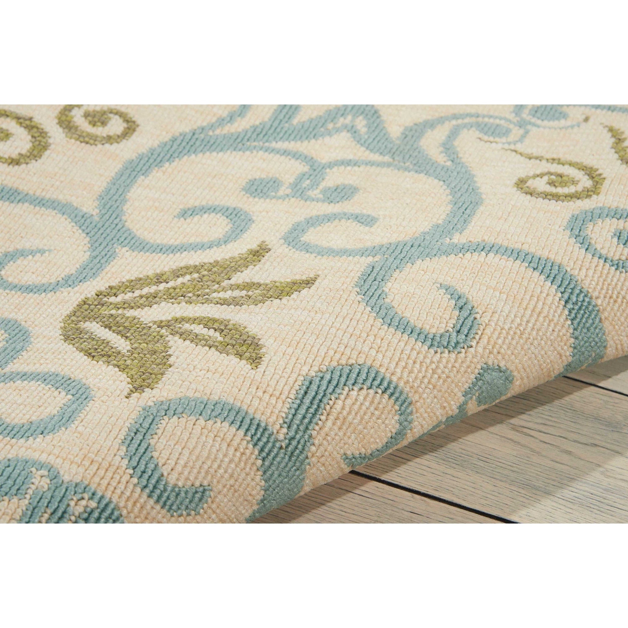 Nourison Caribbean Floral Geometric Indoor/Outdoor Area Rug