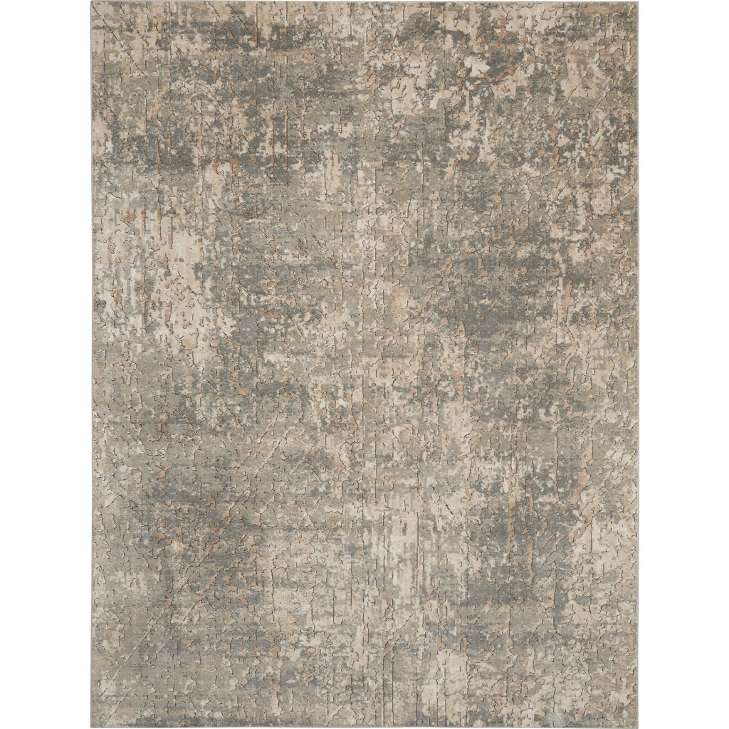 Tapis Nourison Concerto à motifs abstraits beige et gris vieilli