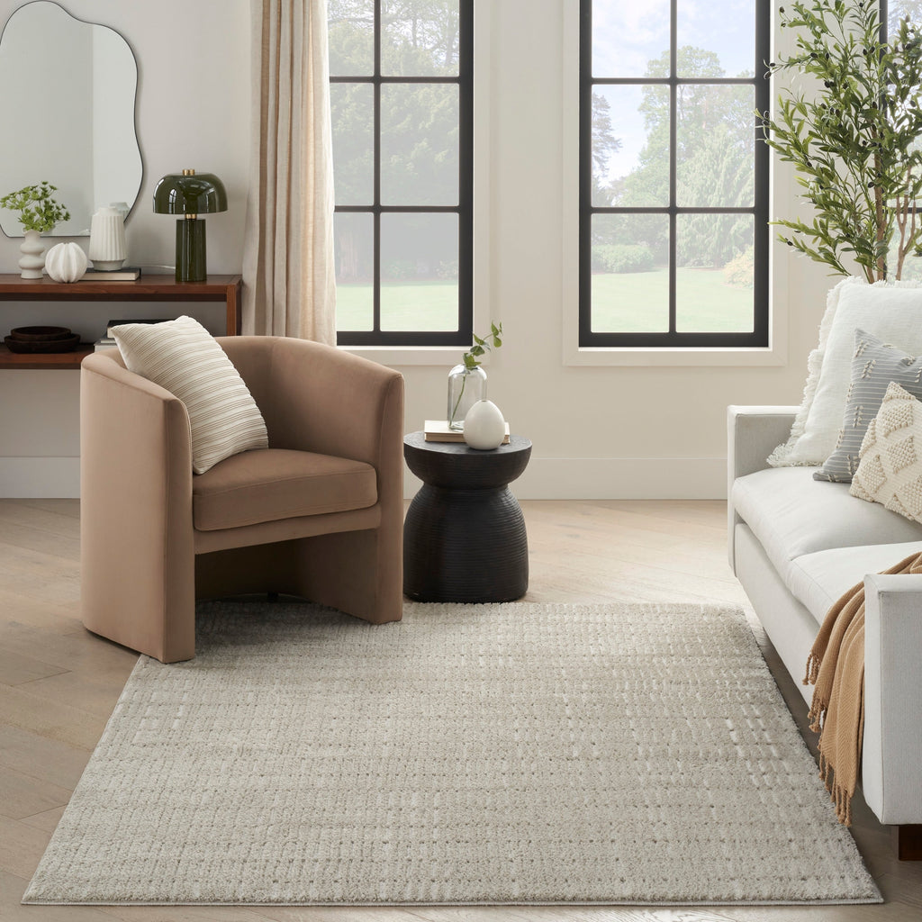 Tapis d'intérieur moderne et confortable Nourison à motifs abstraits