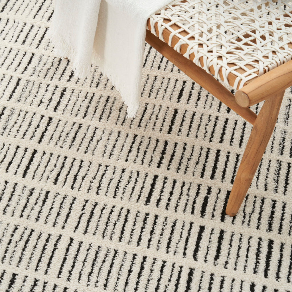 Tapis d'intérieur moderne et confortable Nourison à motifs abstraits