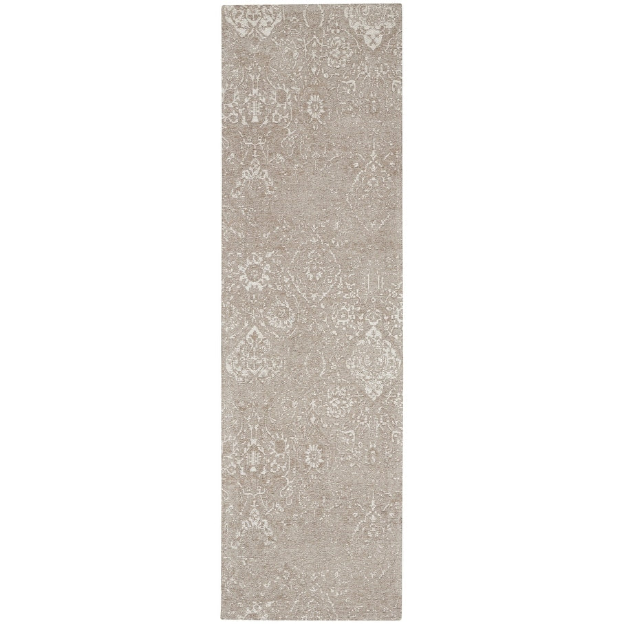 Tapis contemporain Nourison Damas vieilli