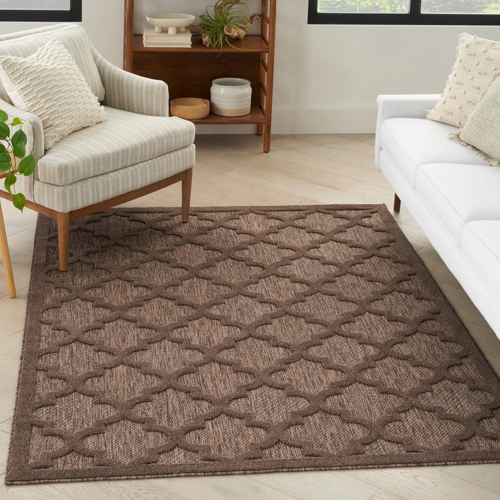Nourison Easy Care Indoor/Outdoor Moroccan Trellis Area Rug