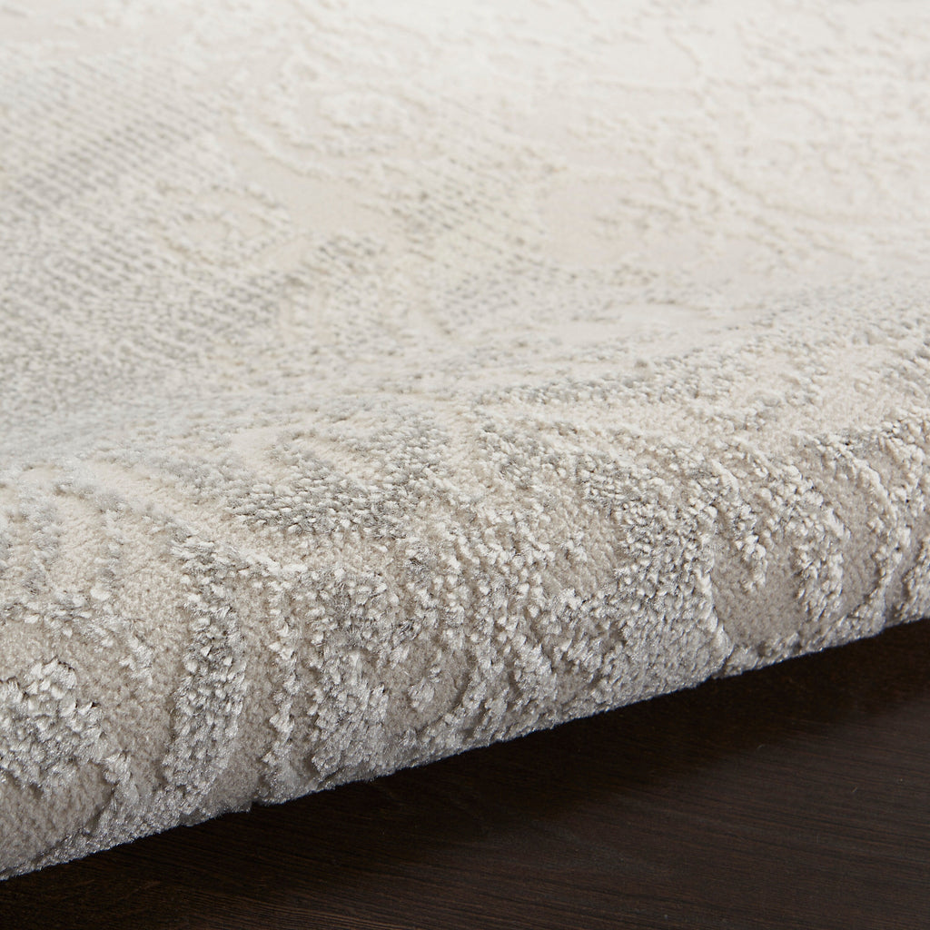 Tapis Nourison Elation à motif damassé de style campagne française