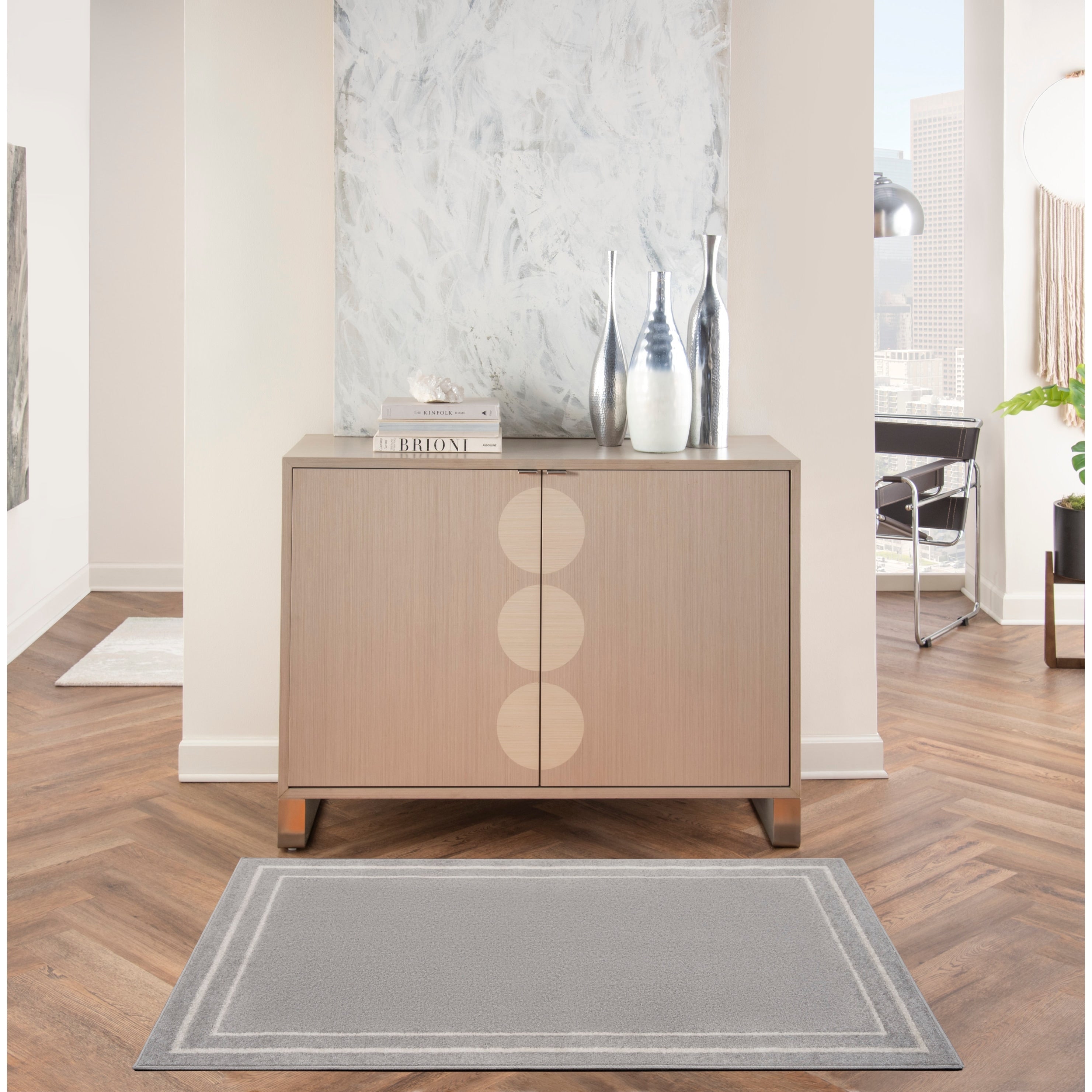 Nourison Essentials Indoor/Outdoor Solid Area Rug