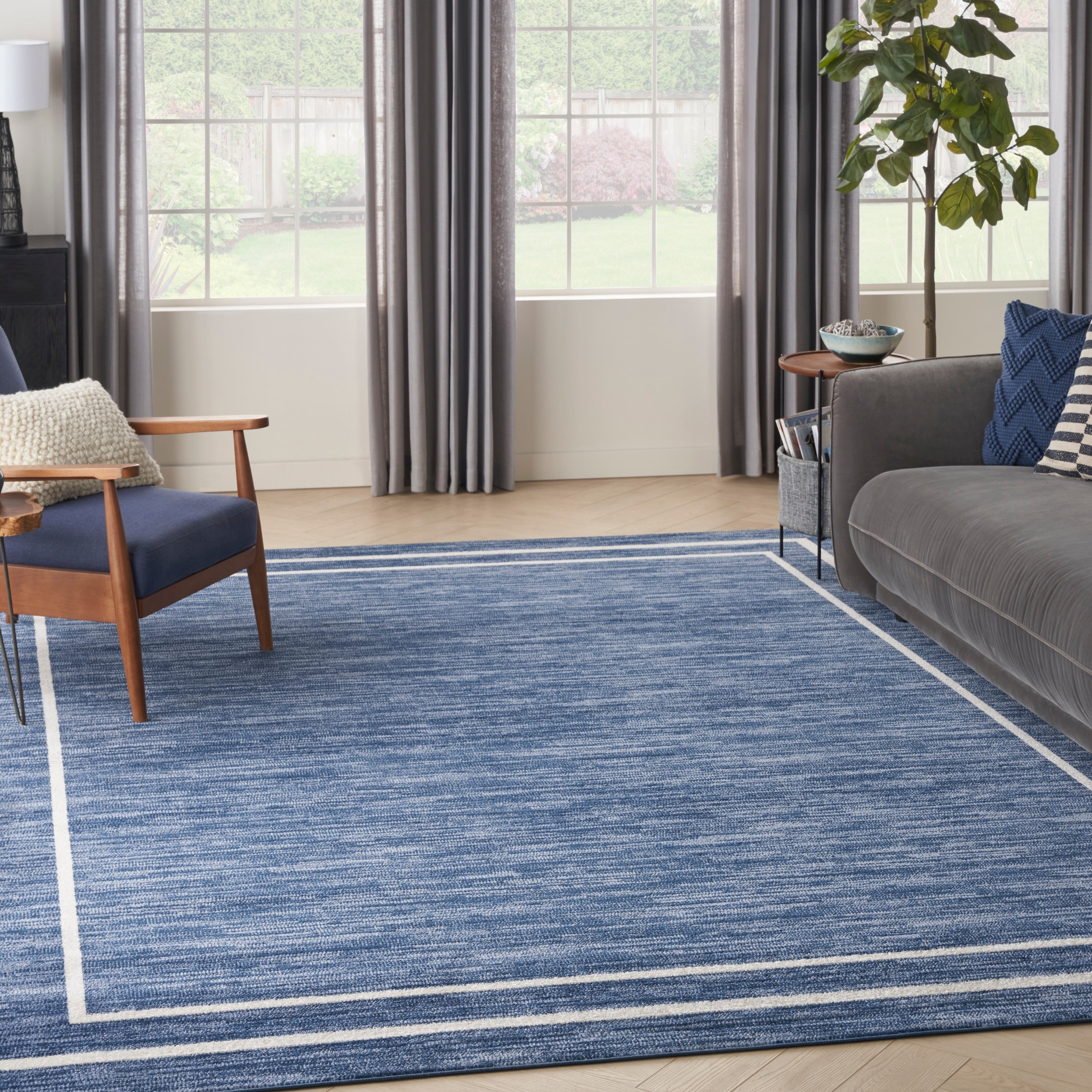 Nourison Essentials Indoor/Outdoor Solid Area Rug