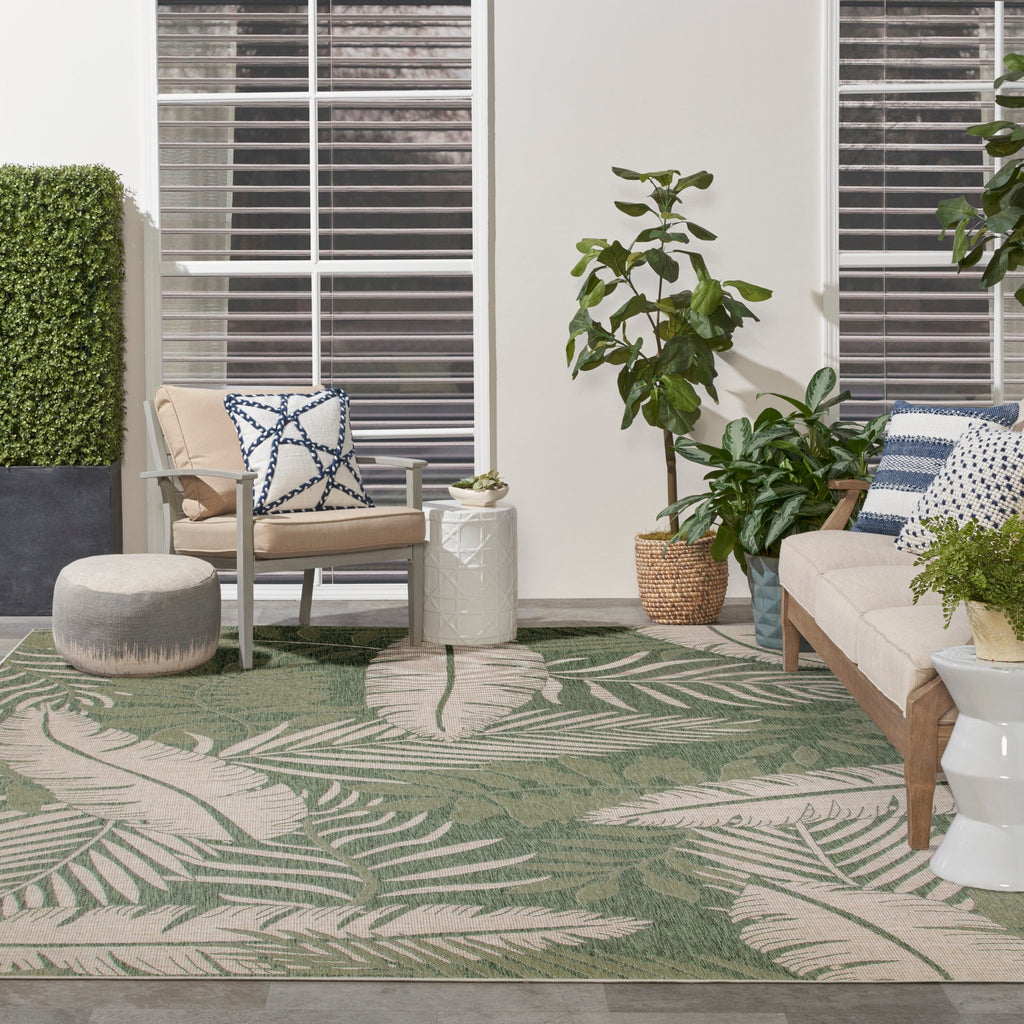 Nourison Garden Oasis Indoor/Outdoor Nature Area Rug