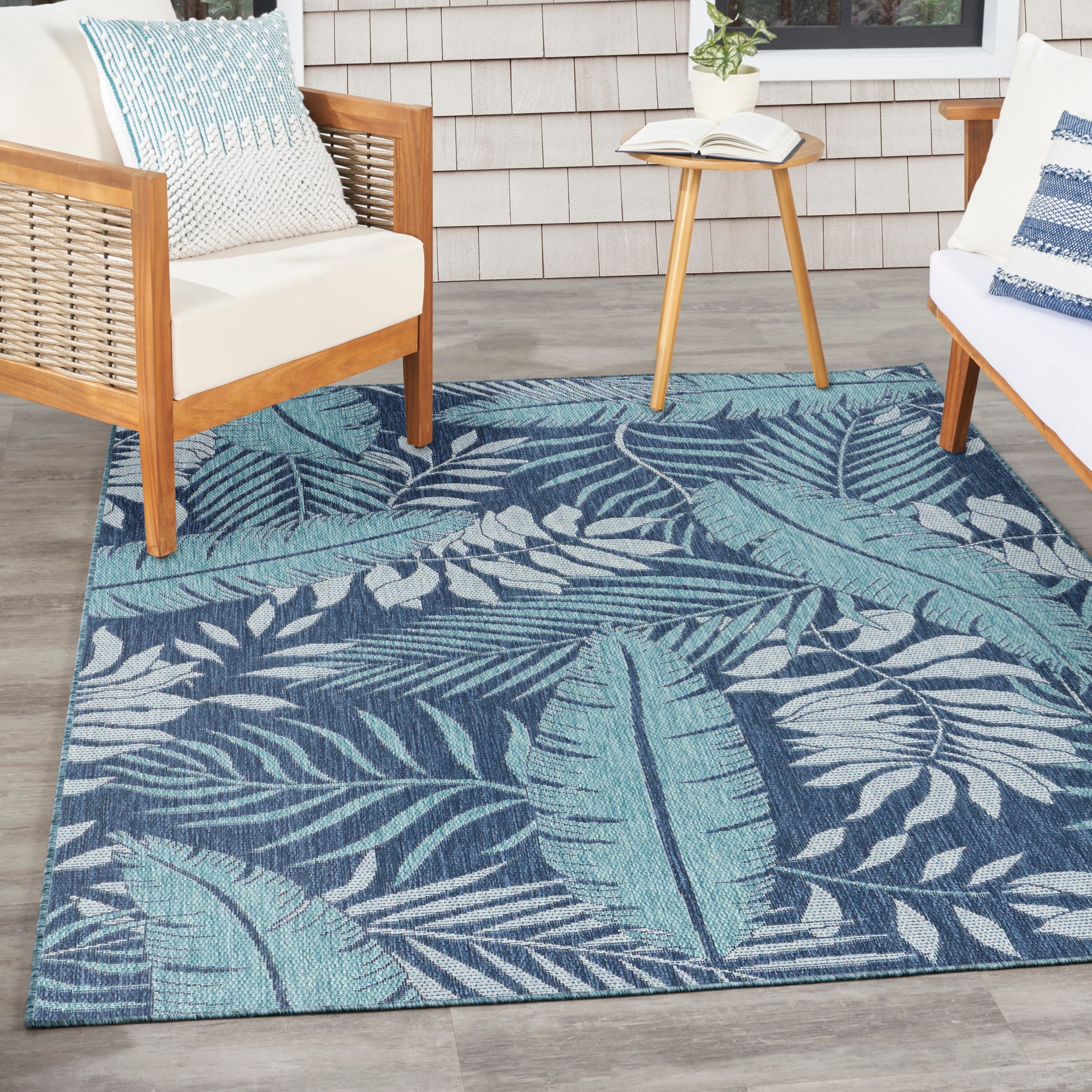Nourison Garden Oasis Indoor/Outdoor Nature Area Rug