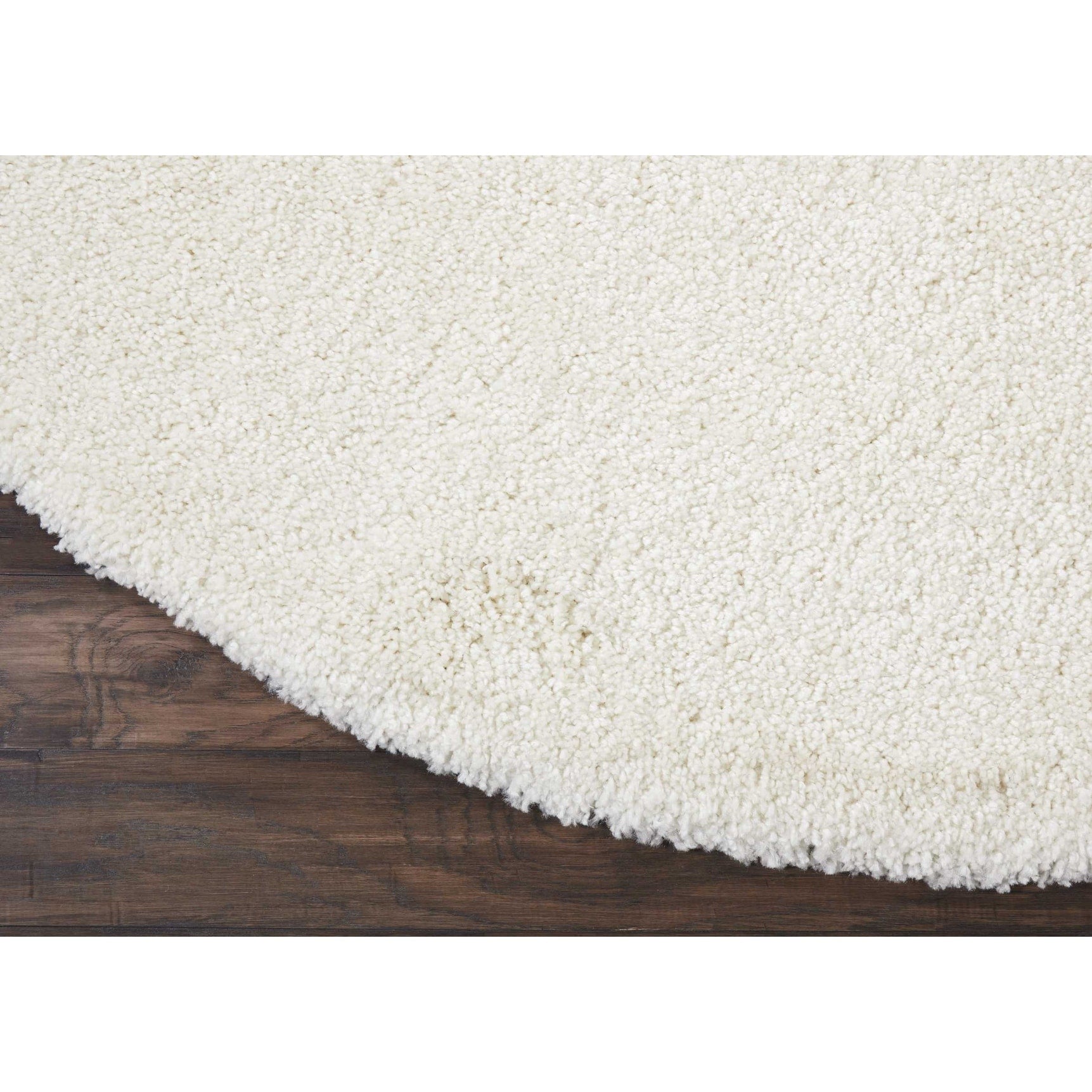 Tapis Nourison Malibu Shag moderne en peluche unie
