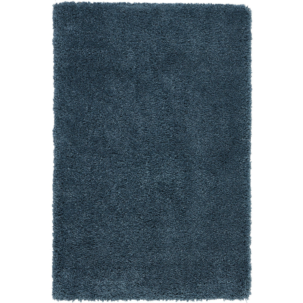 Tapis Nourison Malibu Shag moderne en peluche unie