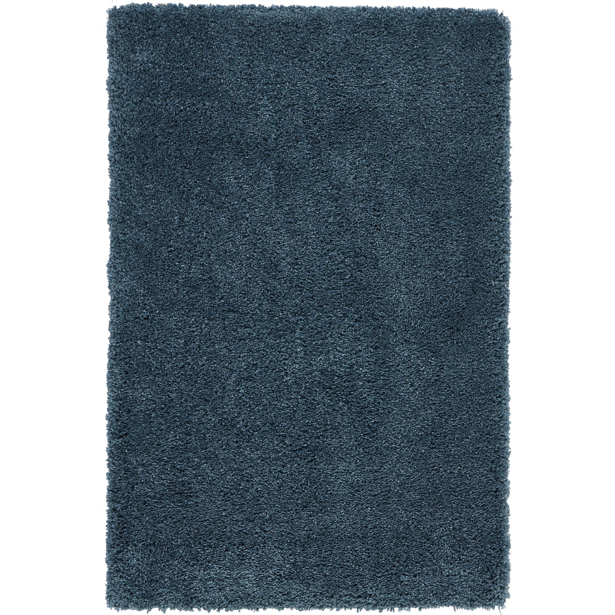 Tapis Nourison Malibu Shag moderne en peluche unie