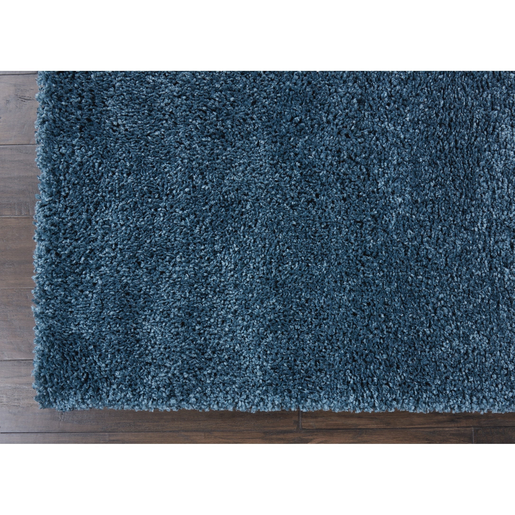 Tapis Nourison Malibu Shag moderne en peluche unie