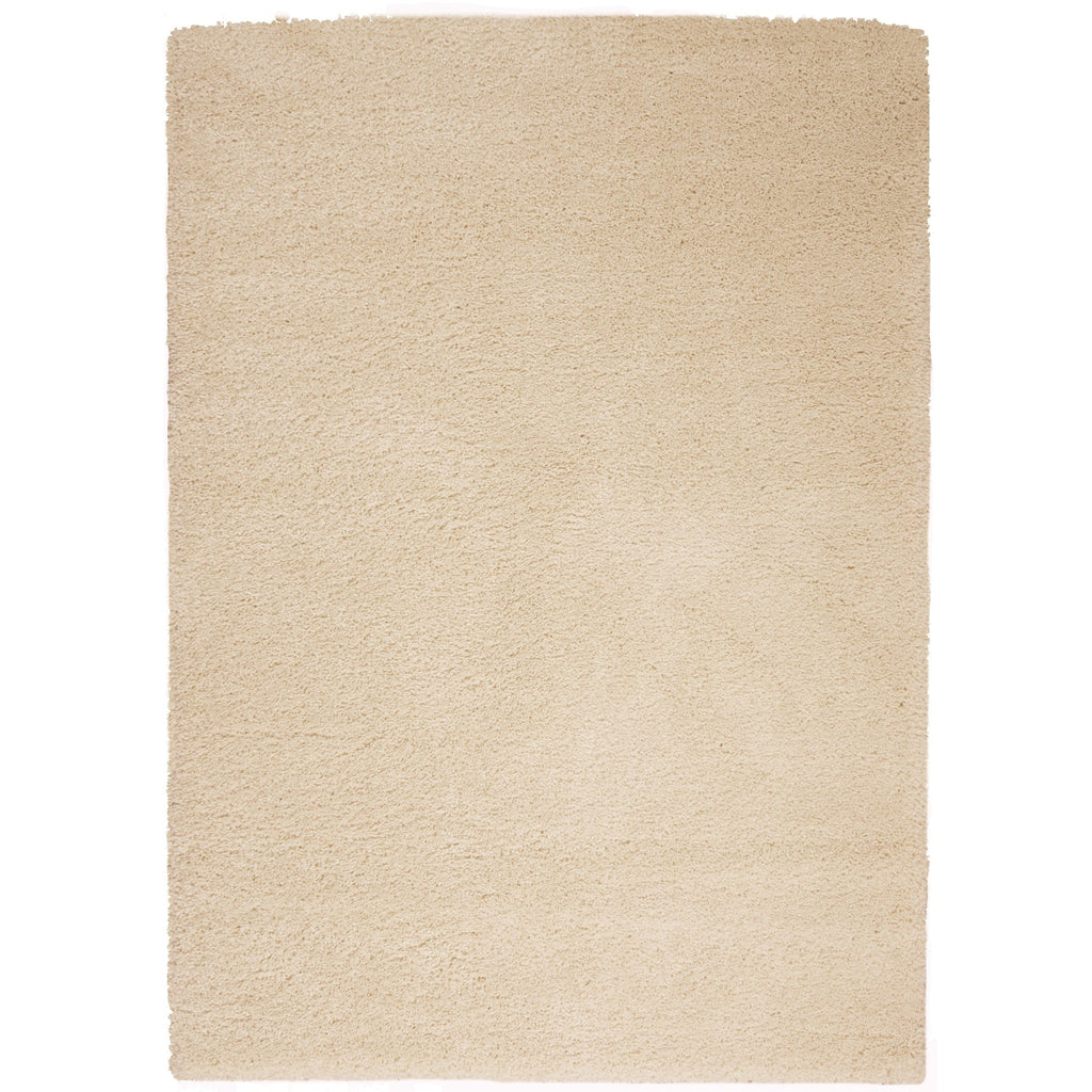 Tapis Nourison Malibu Shag moderne en peluche unie