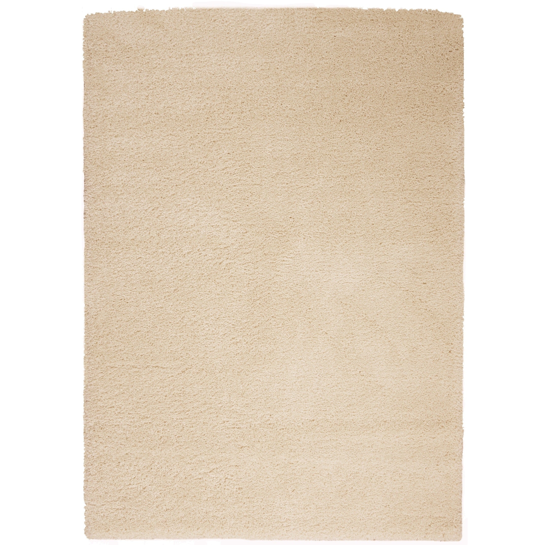 Tapis Nourison Malibu Shag moderne en peluche unie