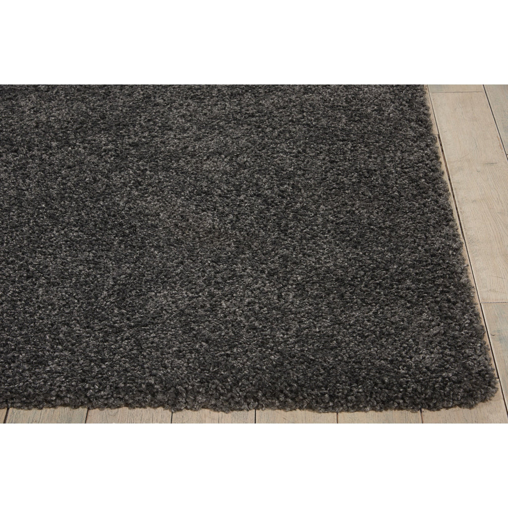 Tapis Nourison Malibu Shag moderne en peluche unie