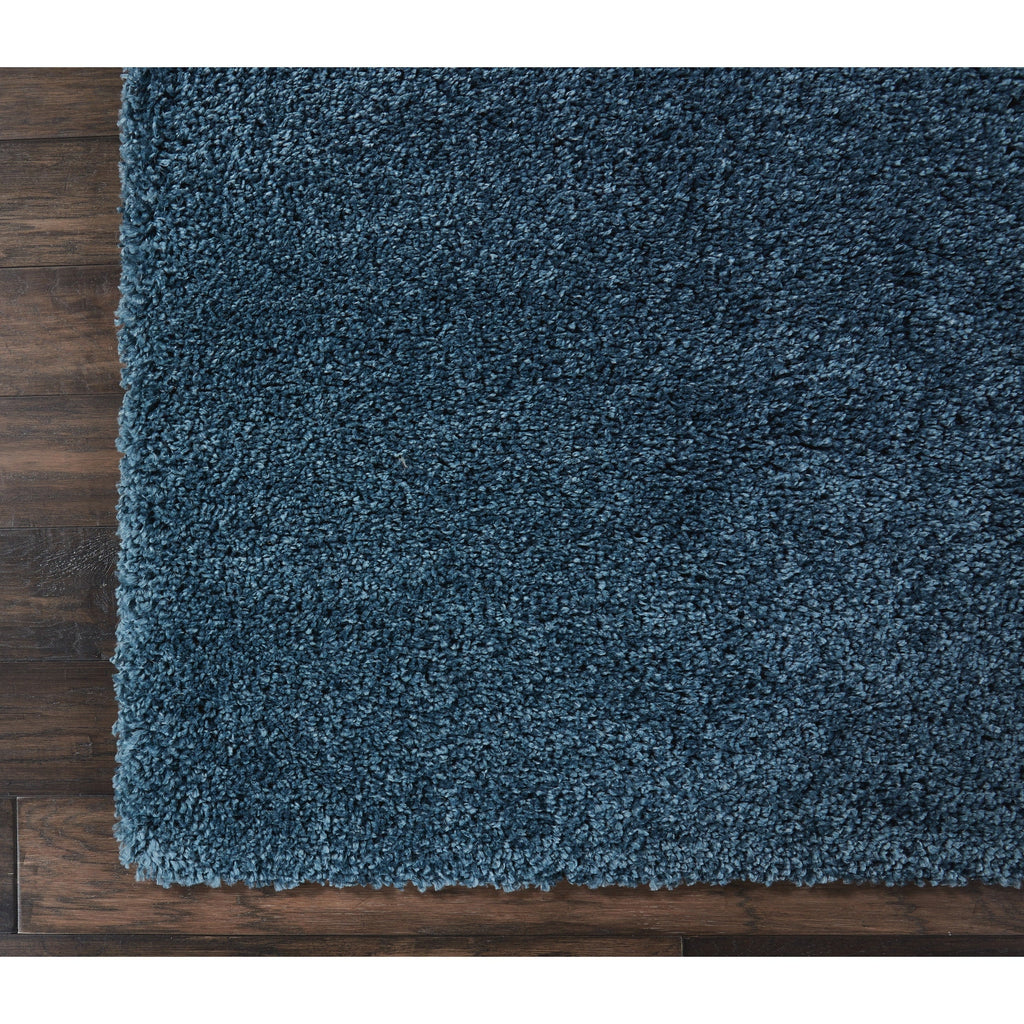 Tapis Nourison Malibu Shag moderne en peluche unie