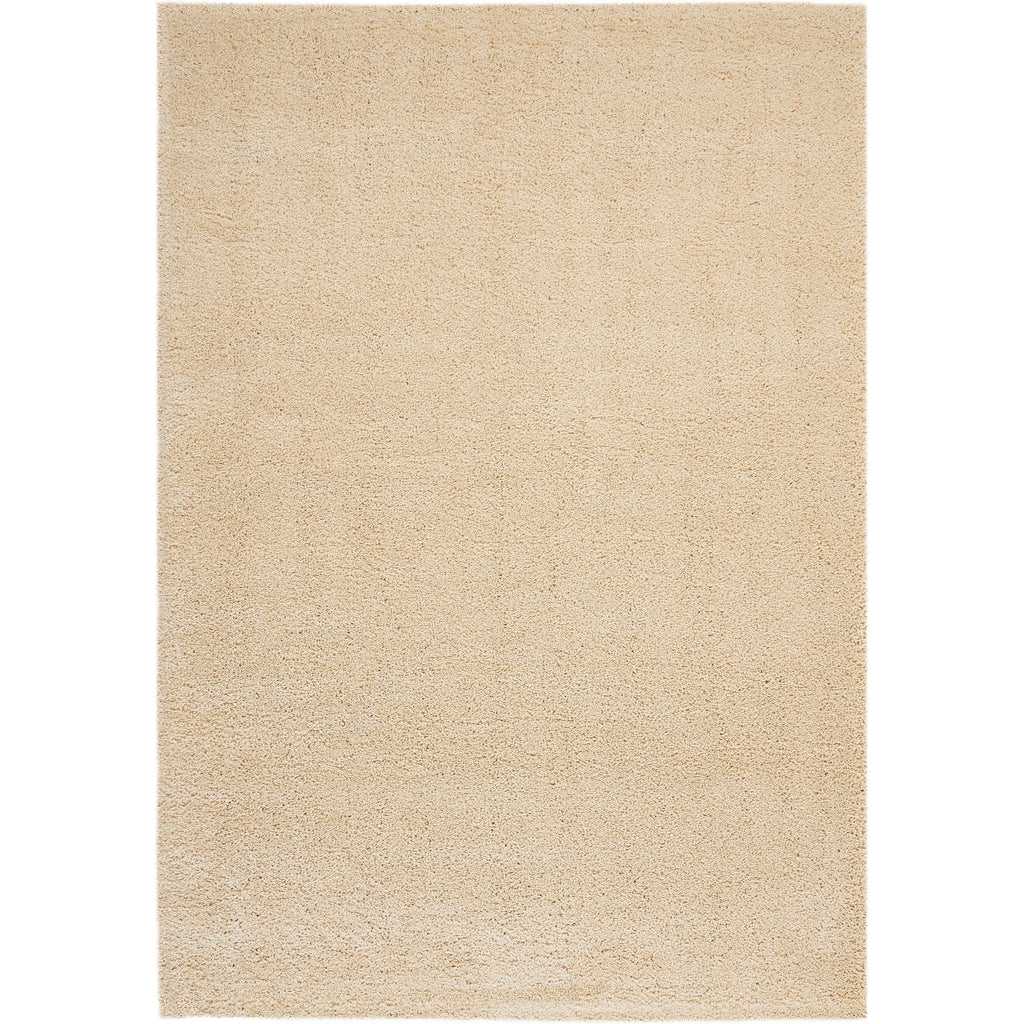 Tapis Nourison Malibu Shag moderne en peluche unie