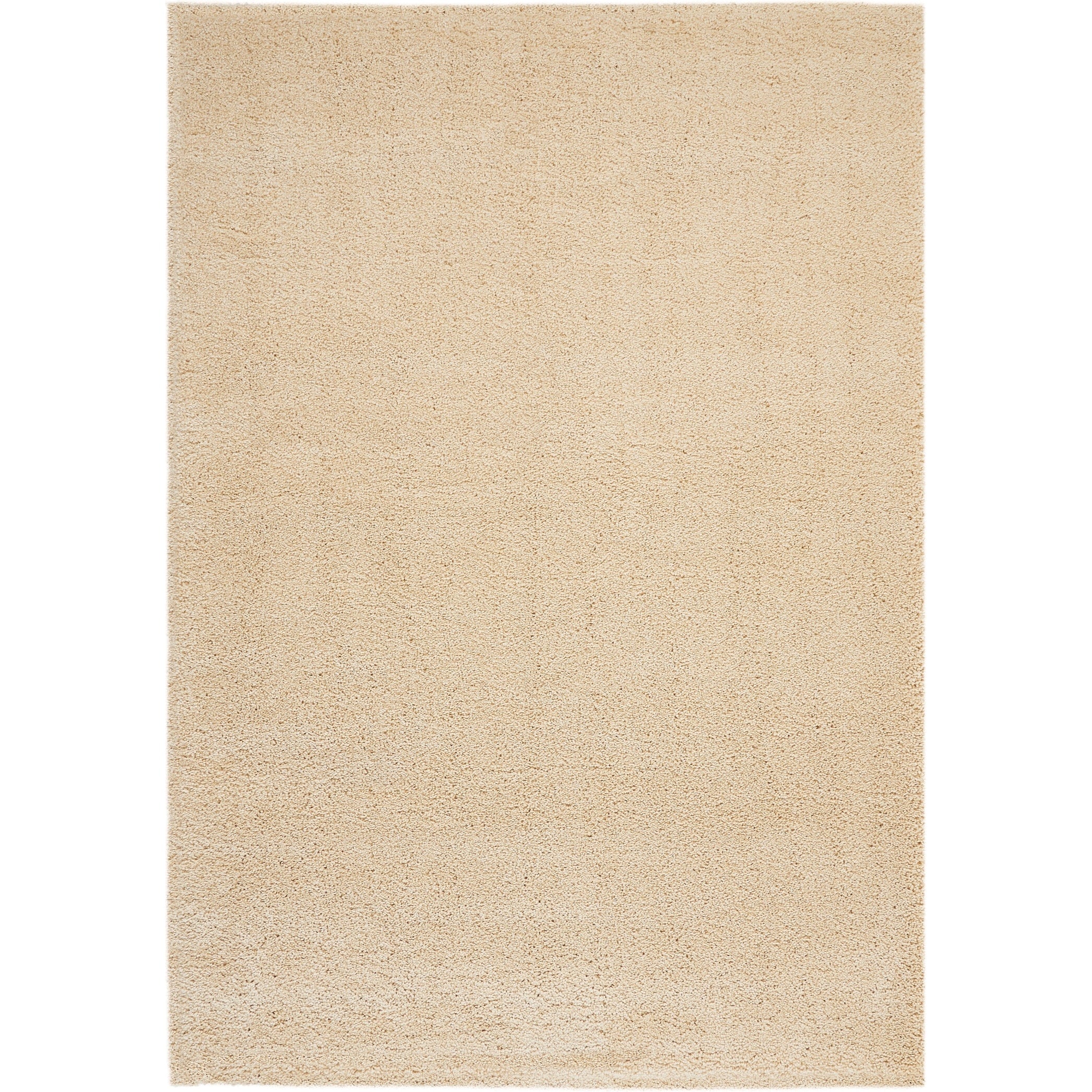 Tapis Nourison Malibu Shag moderne en peluche unie