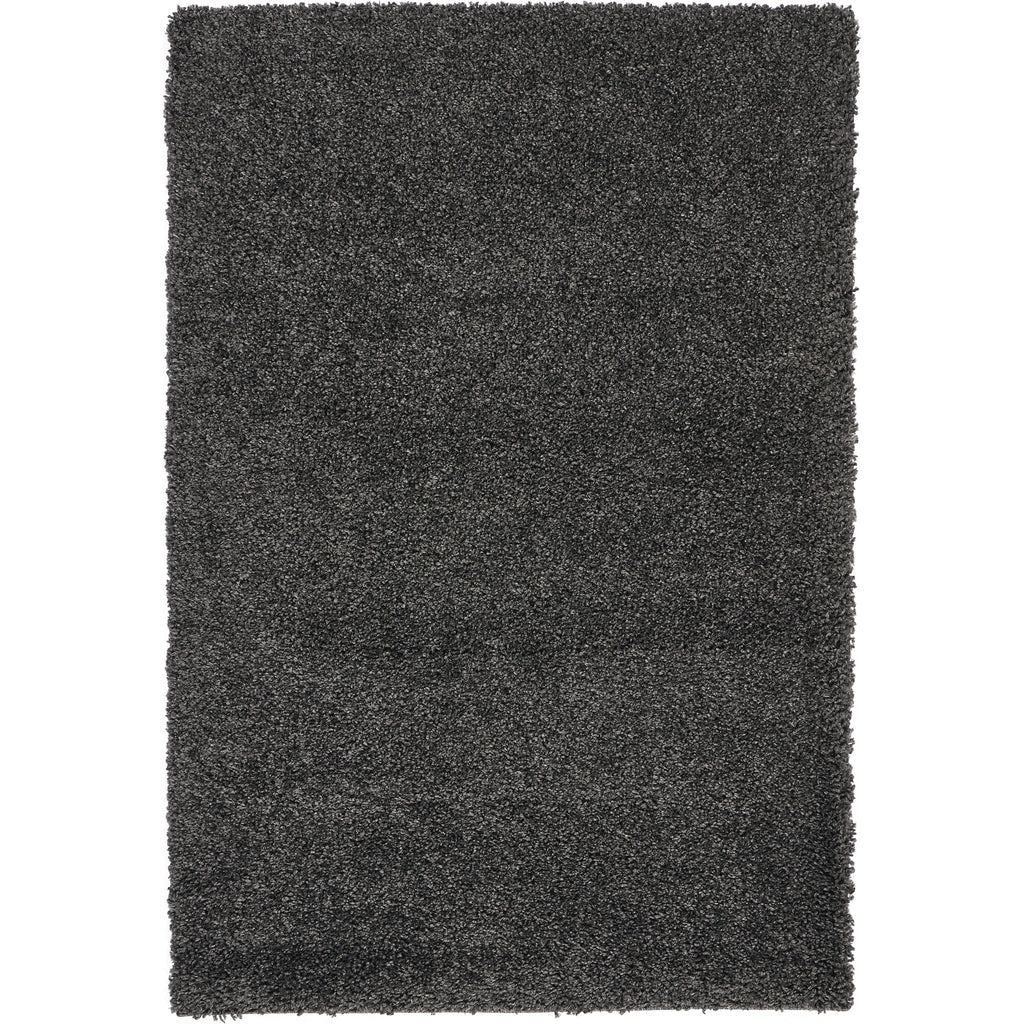 Tapis Nourison Malibu Shag moderne en peluche unie