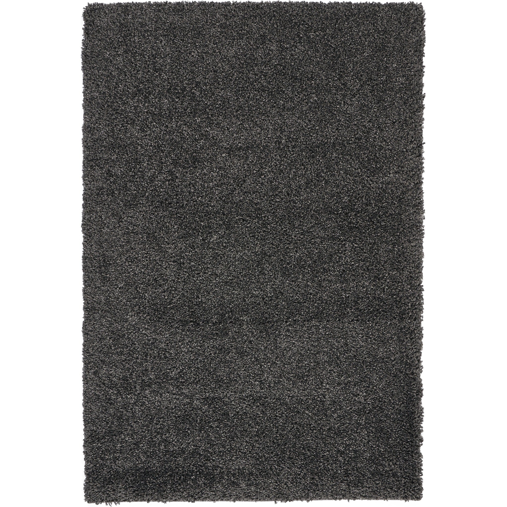 Tapis Nourison Malibu Shag moderne en peluche unie